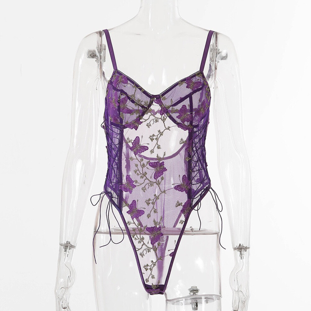 Women’s Sexy-Lingerie Babydoll Sleepwear Underwear Lace Dress G-string Nightwear