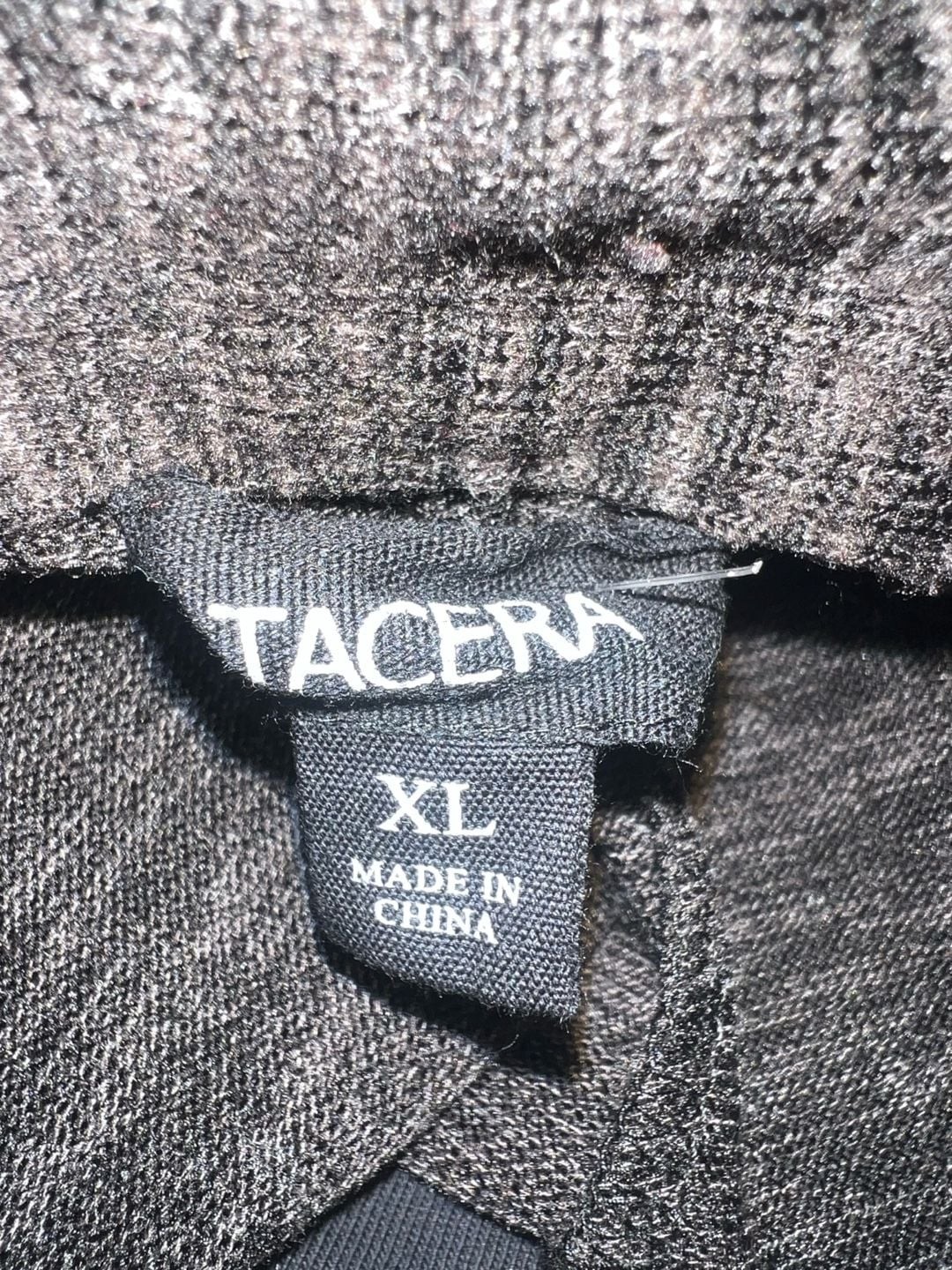 Tacera Marled Charcoal Grey Open Front Draped Duster Cardigan