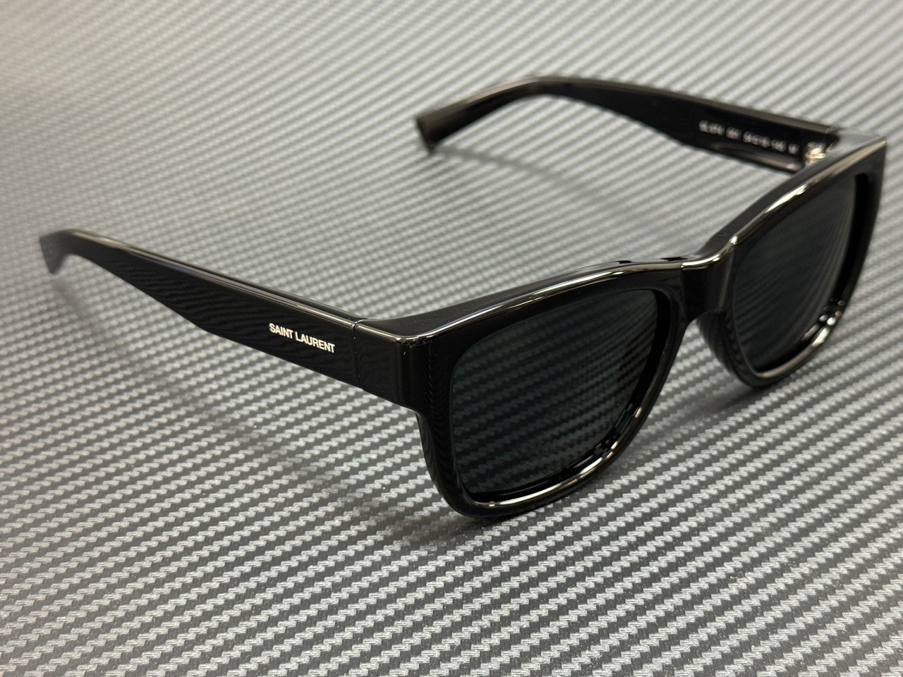 SAINT LAURENT SL 674 001 Black Grey Medium 54 mm Unisex Sunglasses
