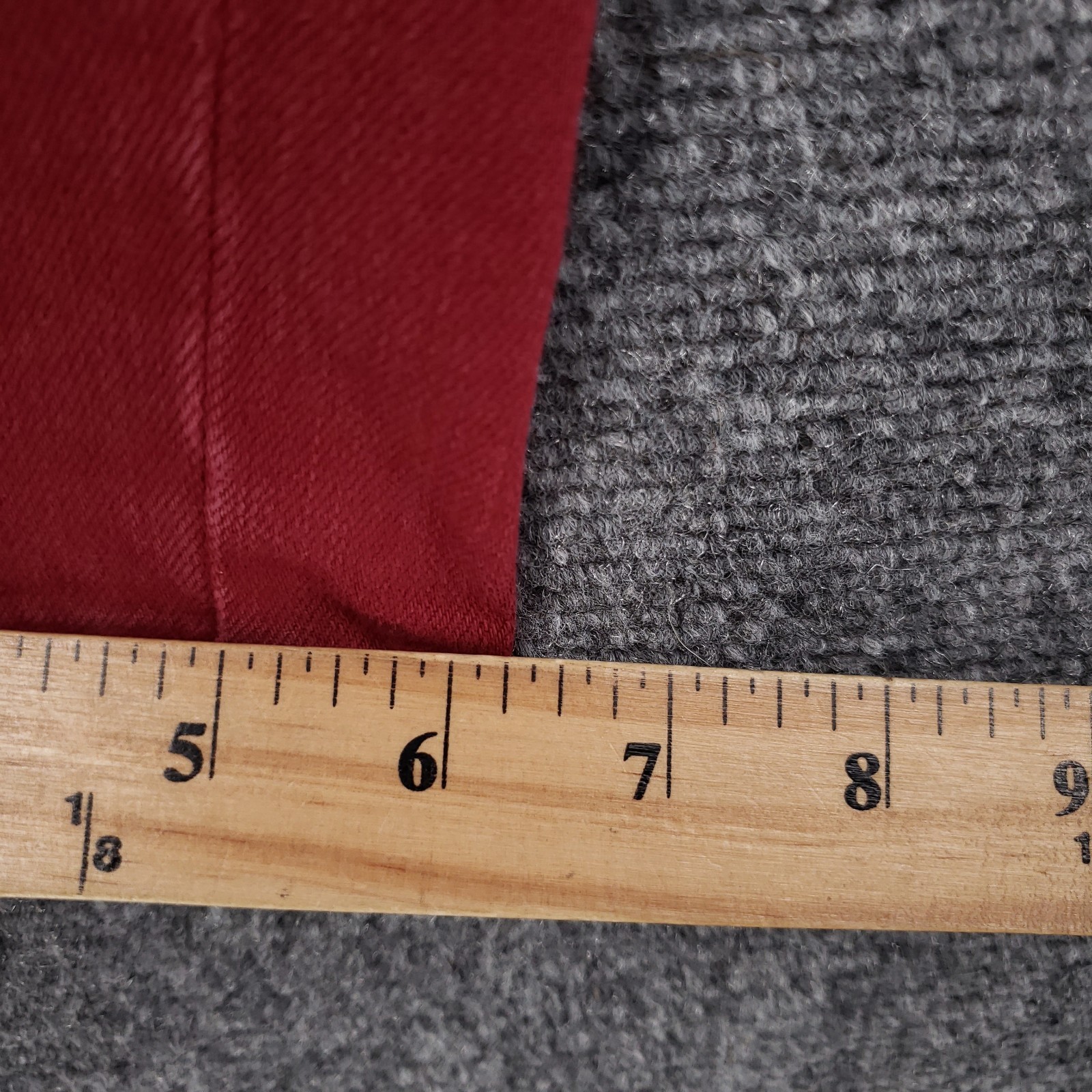 Judy Blue Scarlet Double Cuff Jogger Pants Womens 13×31 Red Garment Dyed Slim