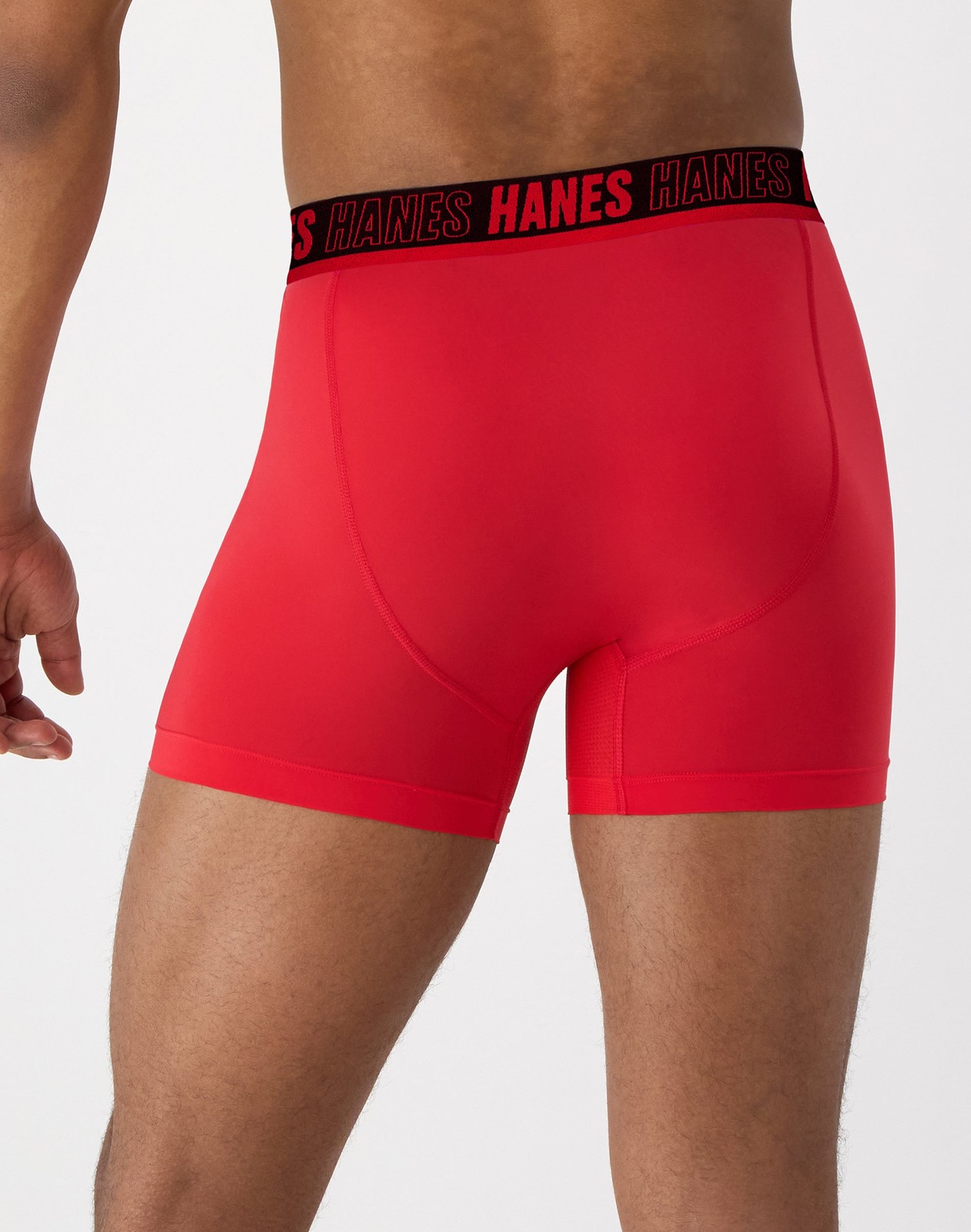 Hanes Moves Ultimate Men’s Anti-Chafe Trunk Underwear Total Support X-Temp