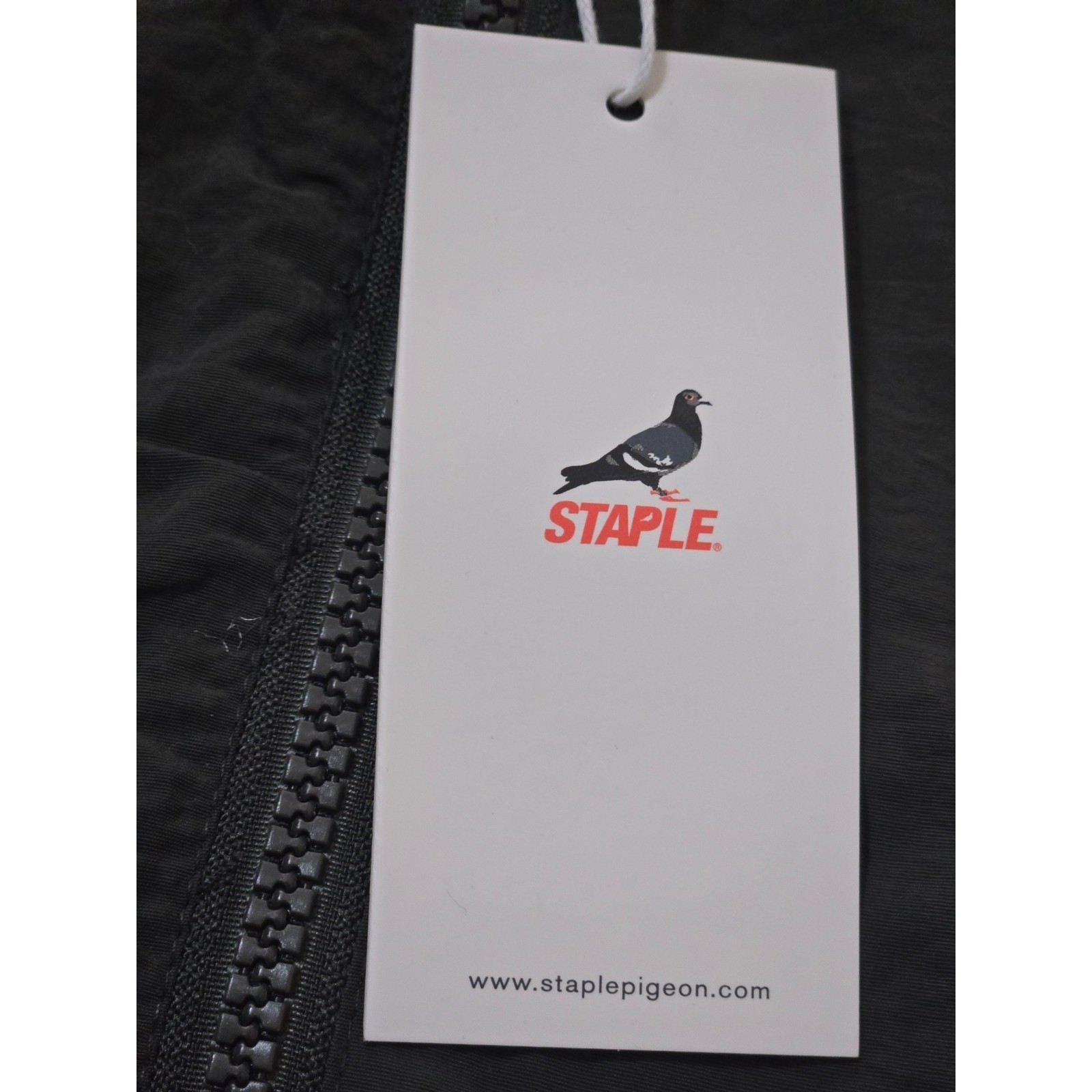 Staple Pigeon Half Zip Windbreaker Jacket STPL Men’s L Charcoal NWT
