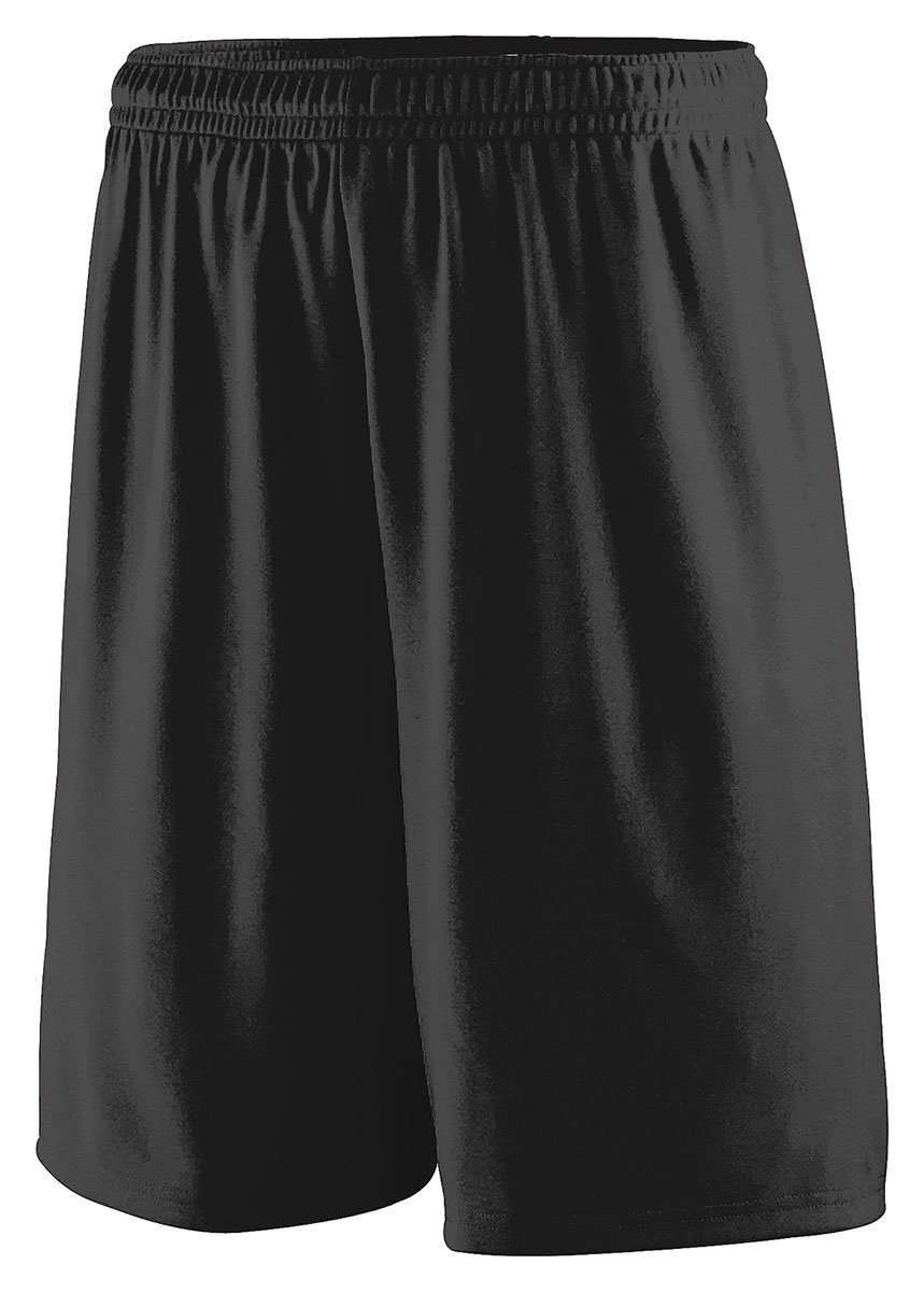 Augusta Sportswear Mens Training Short, Black, Large Large, Black