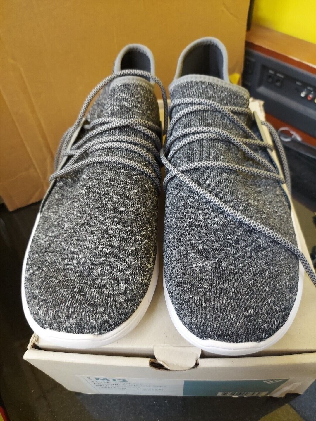 Vessi M12 cityscape charcoal grey shcscgm12. preowned
