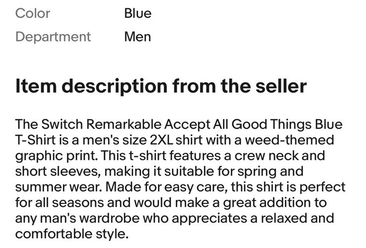 Switch Remarkable Mens Short Sleeve Leaf Graphic T-shirt Blue M L XL XXL XXXL