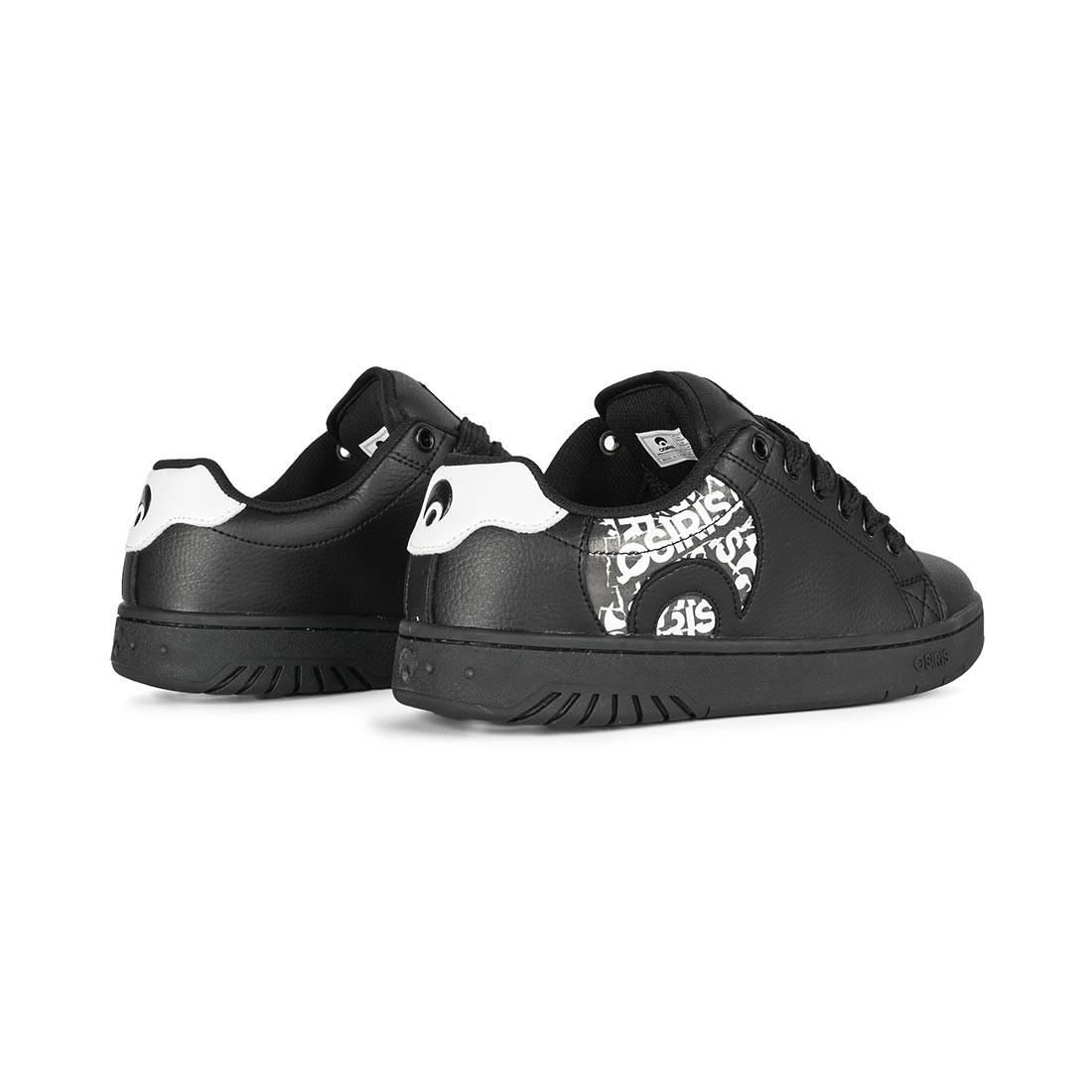 Osiris Troma Alt Skate Shoes – Black/White/Black