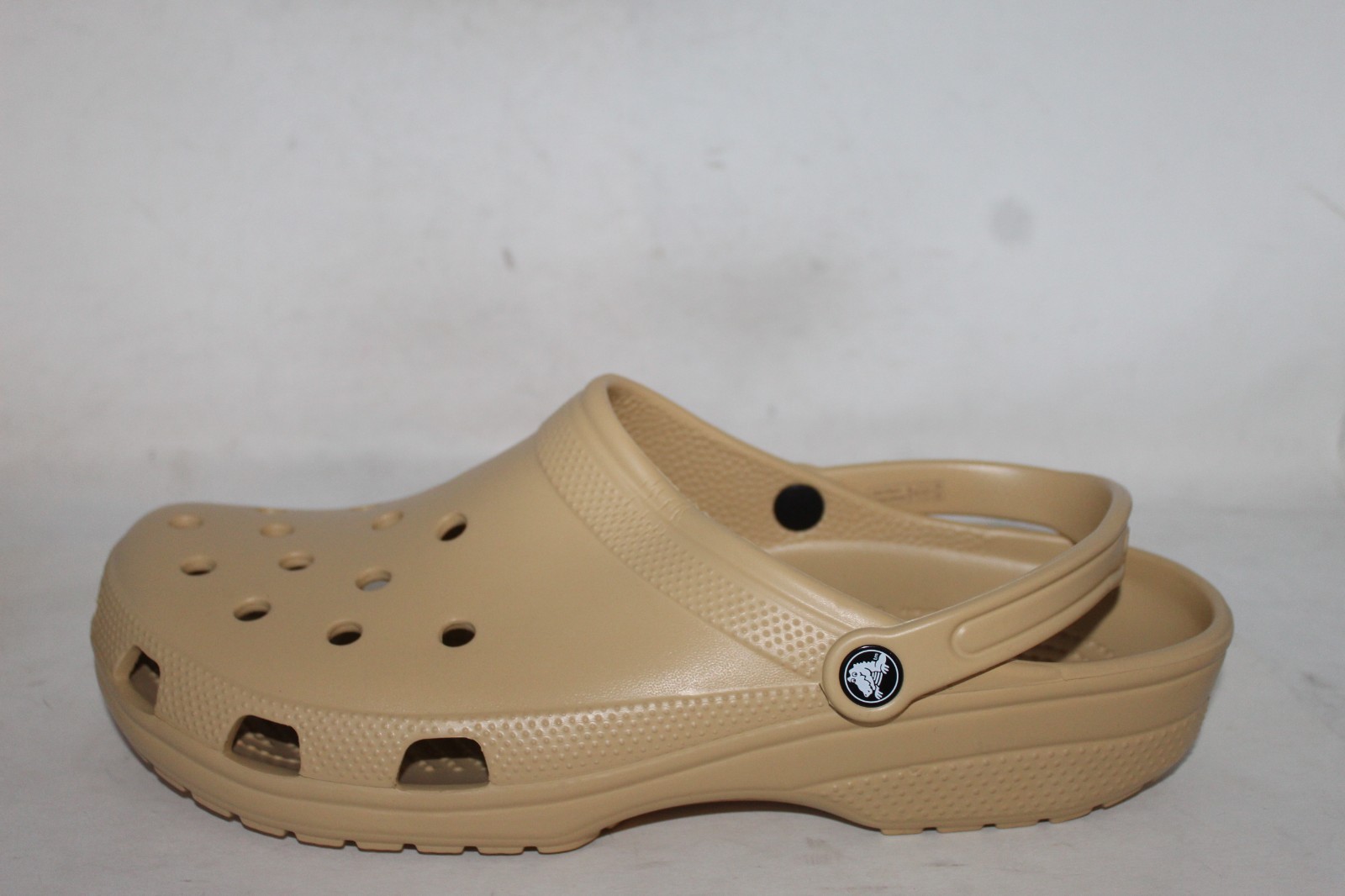 Crocs Men’s Atmosphere Tan Durable Croslite Clogs Size 14