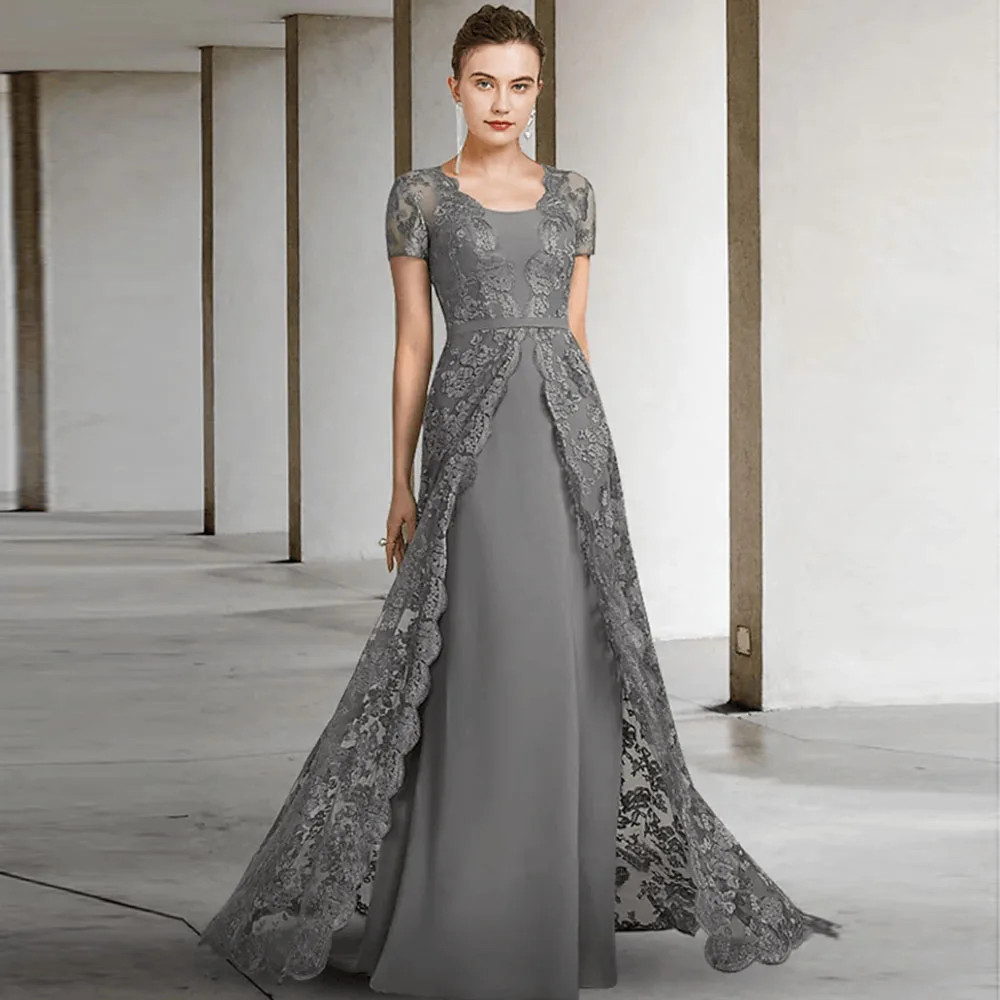 Customized Sexy Mother Of The Bride Dress Illusion Long Mermaid Evening Party