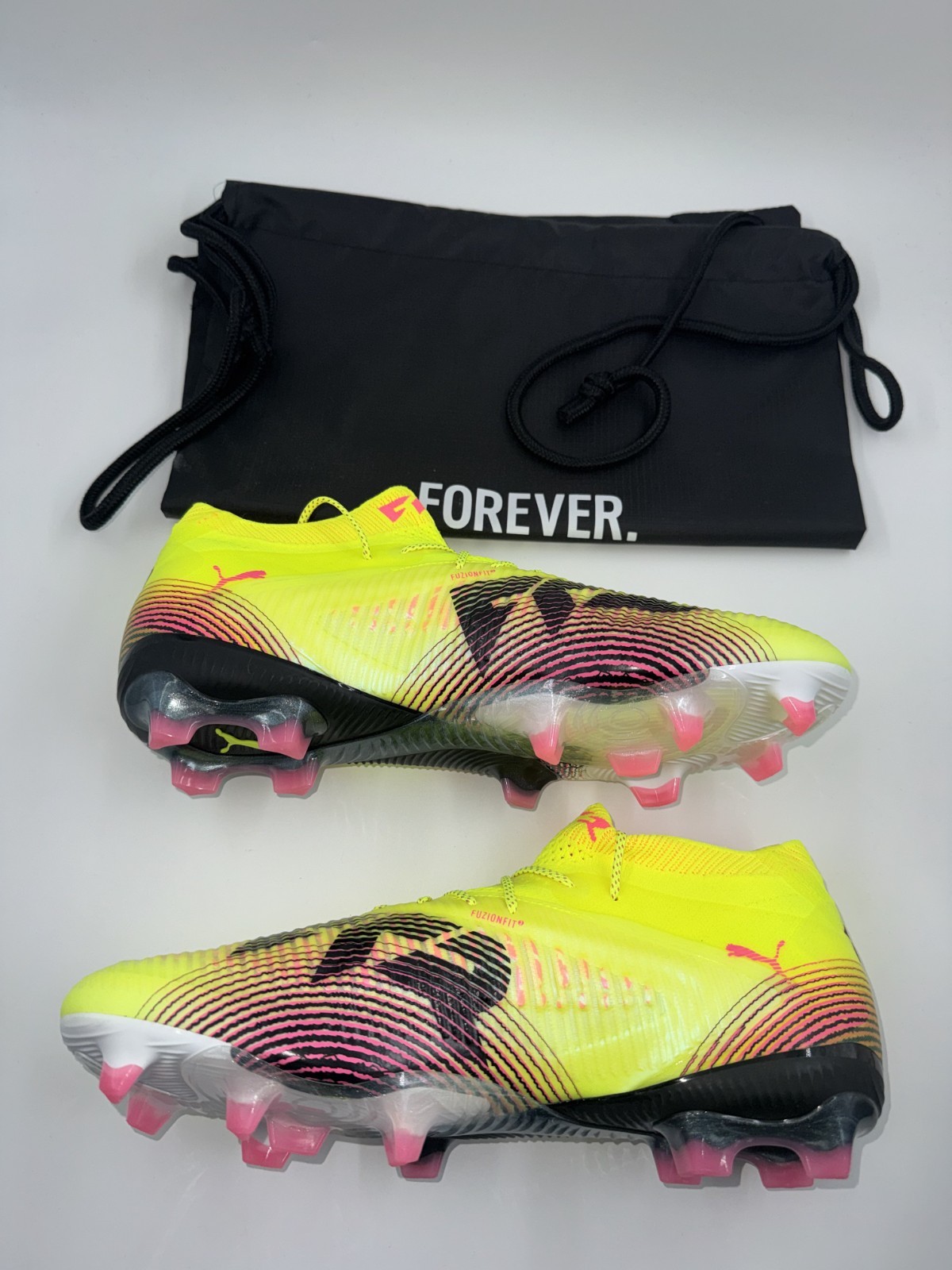 PUMA Future 8 Ultimate FG Yellow Red Black 108138-03 Men’s Pick Size