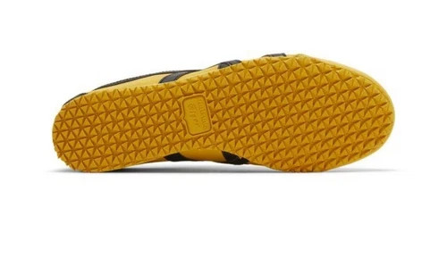 Onitsuka Tiger Mexico 66 Yellow Black Sneakers 1183C102-751 Kill Bill Shoes M8.5