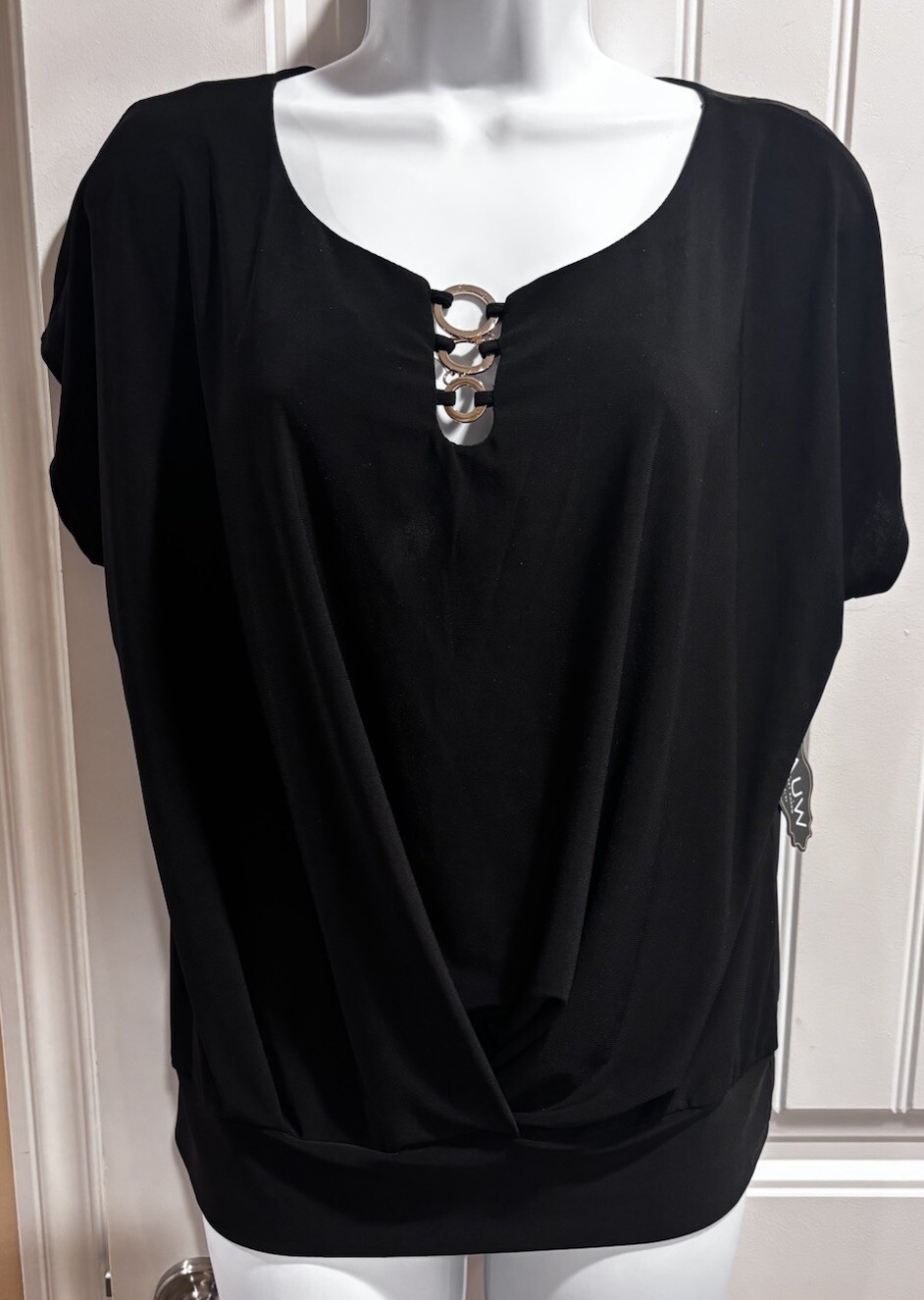 A.U.W. secret charm top Black, Size M