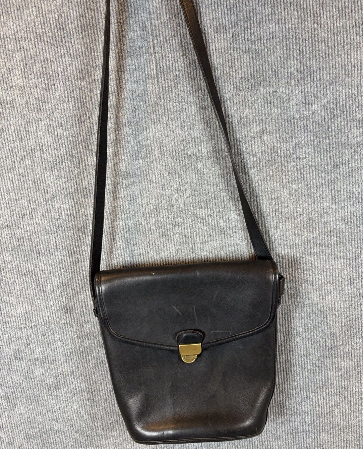 Vintage Coach Black Jackson Bucket 9912 Rare