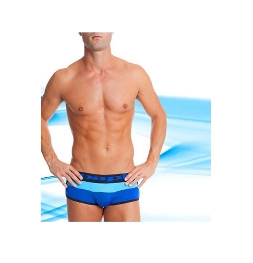 PAPI Euro Trunks Men’s Low Rise Underwear “Waves Color Block” -S,M,L -NEW