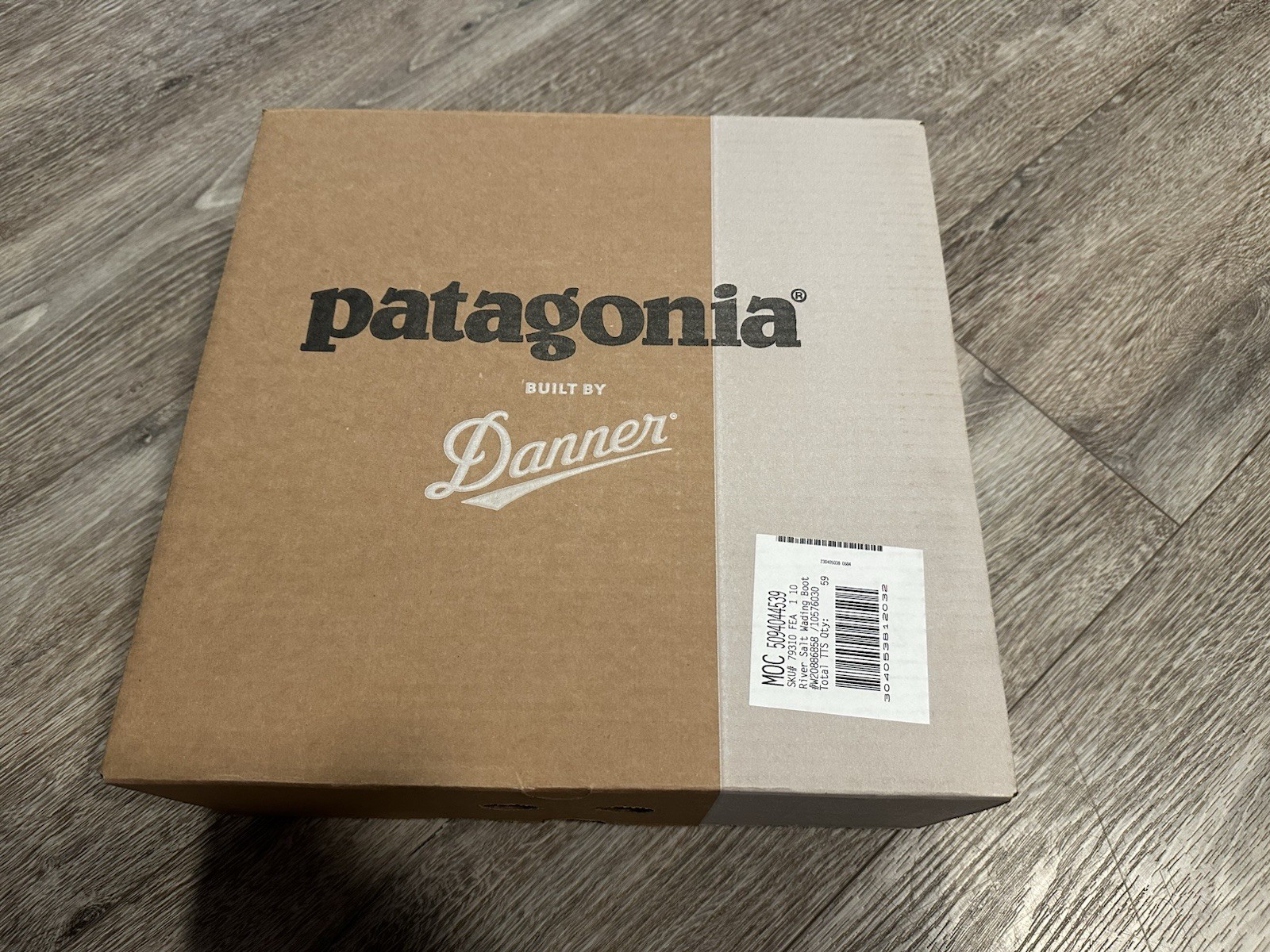 Patagonia Men’s Wading Boots US 10 Standard Gray/Green Lace-Up Made USA