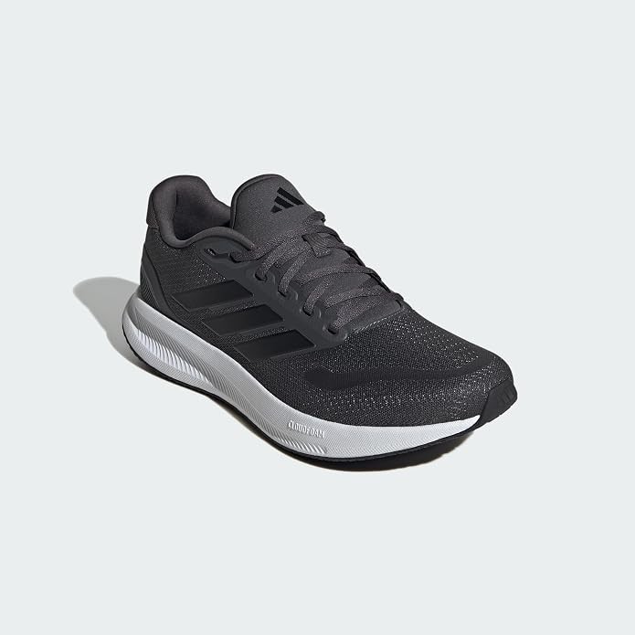 Adidas Runfalcon 5 Running Shoes Black White Men’s Size 12 Women’s 13.5 NEW