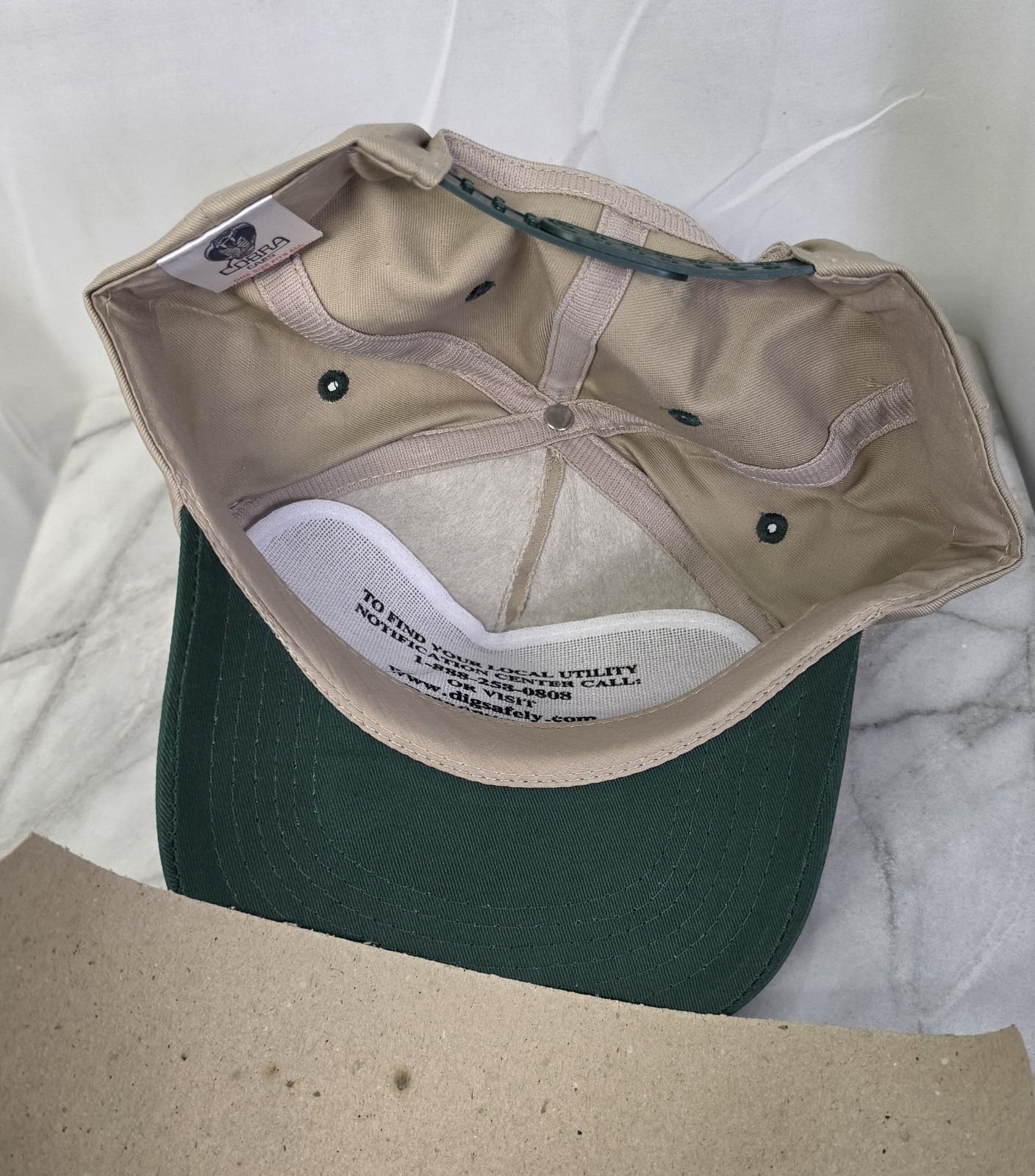 Rare NOS Worldcom Baseball Cap Hat 2002 Scandal ( 1990s 2000s )