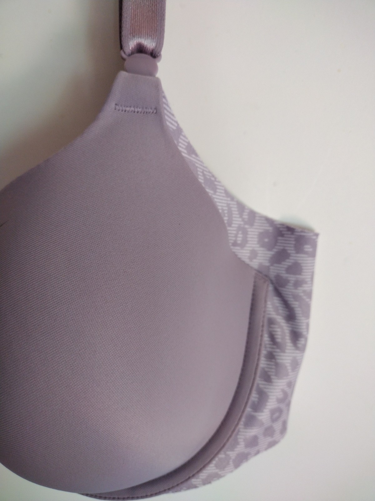 Warners Bra 36D MAUVE Full Coverage RB5781A No Side Effects Convertible Straps