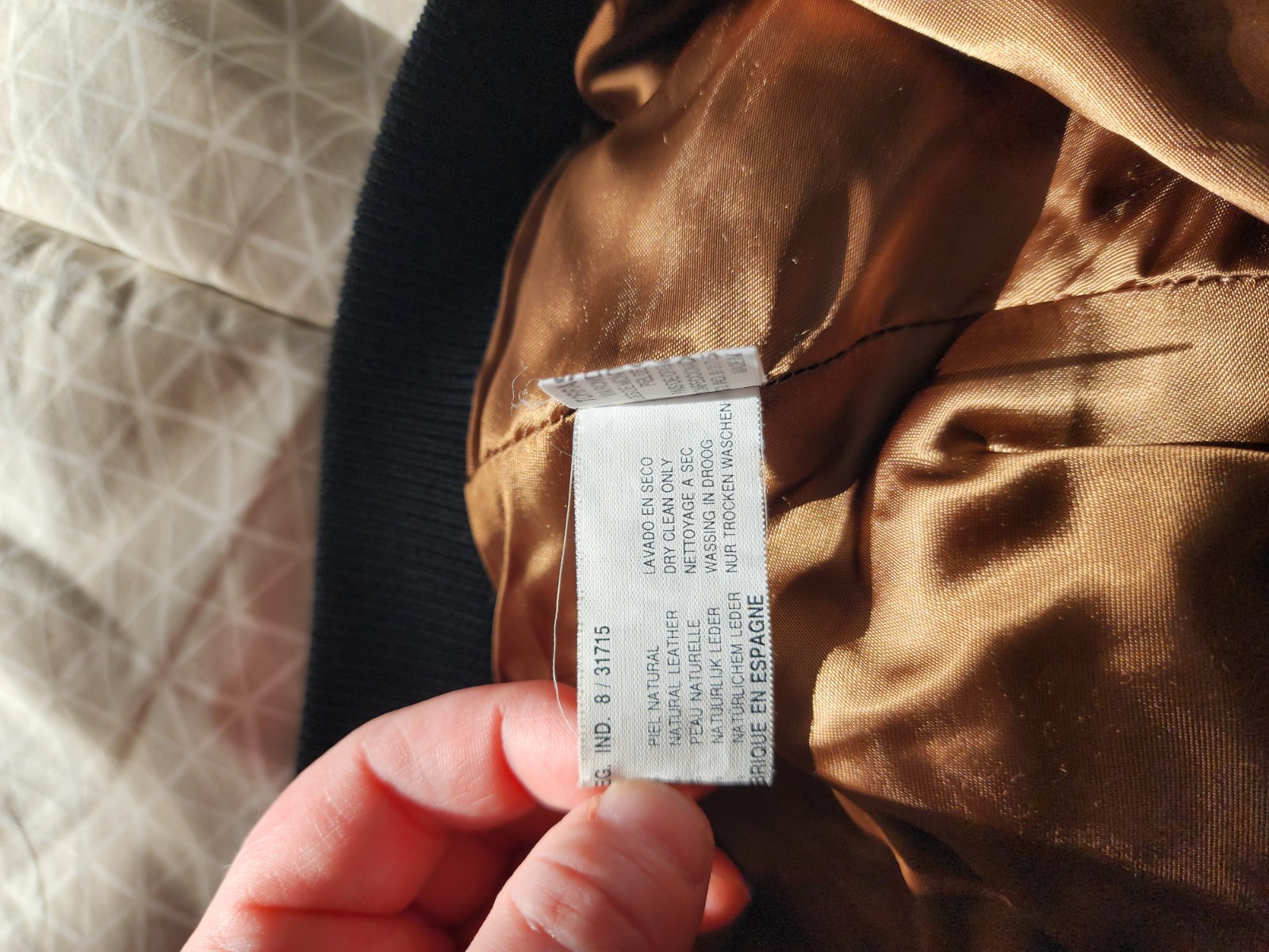 TORRAS VTG 80’s Suede Leather Bomber Style Cardigan Jacket Made in Spain Size40