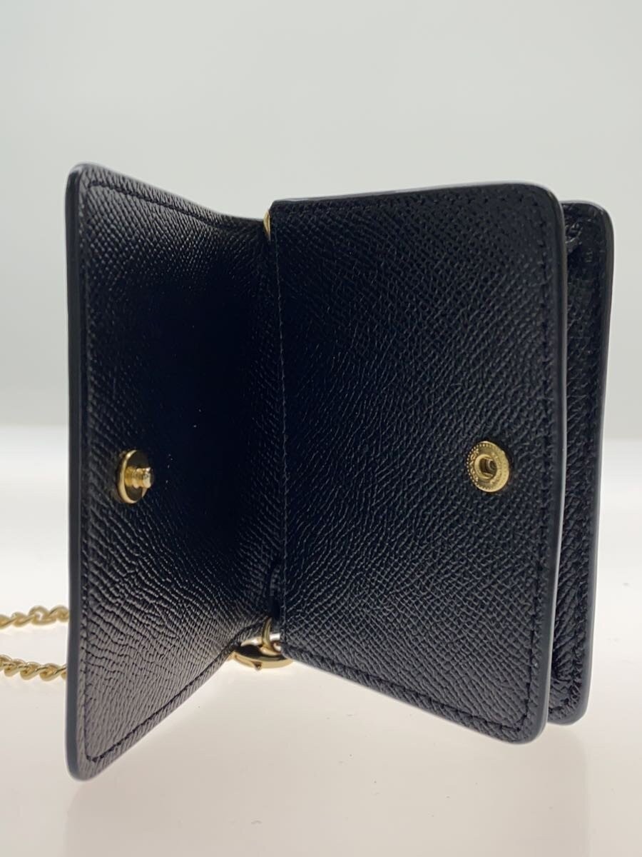 COACH Bifold Wallet Leather BLK Solid Womens C0059 From Japan