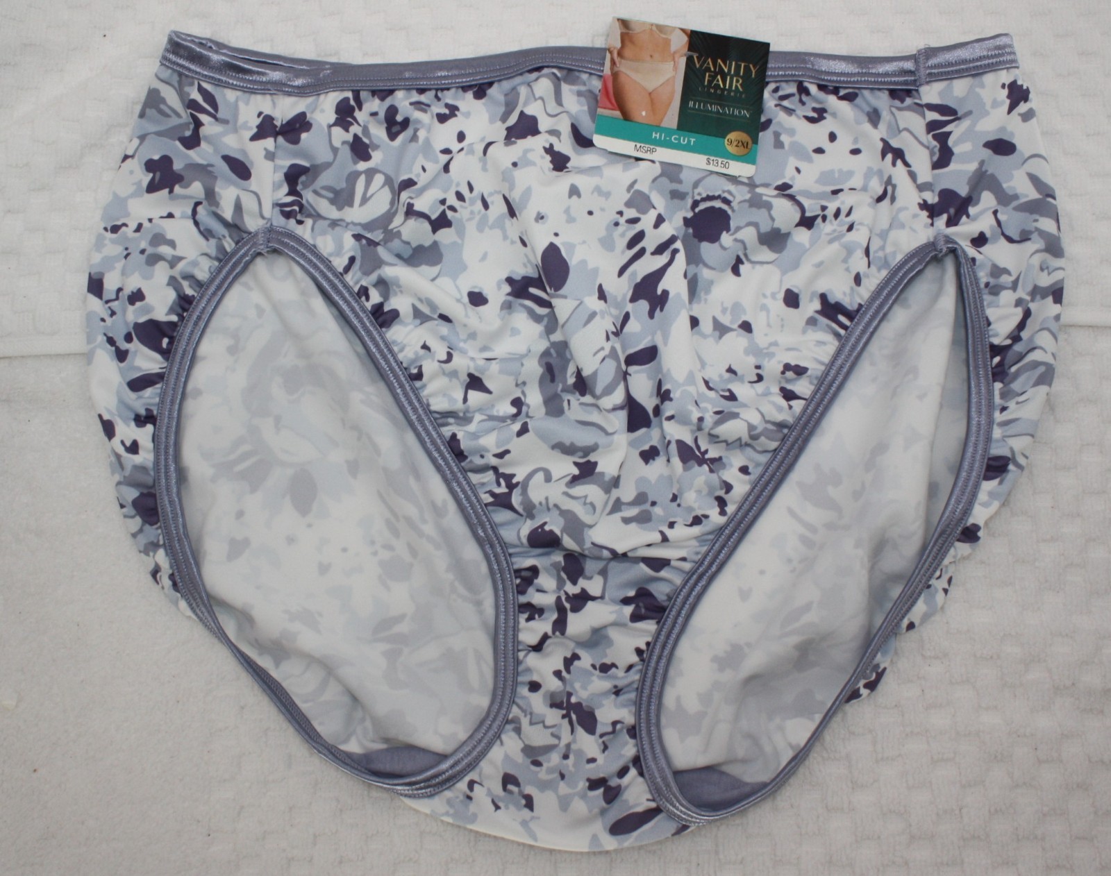 NWT set/3 VANITY FAIR ILLUMINATION HI CUT 13108 TALISMAN BLUE MAUVE MIST COSMO