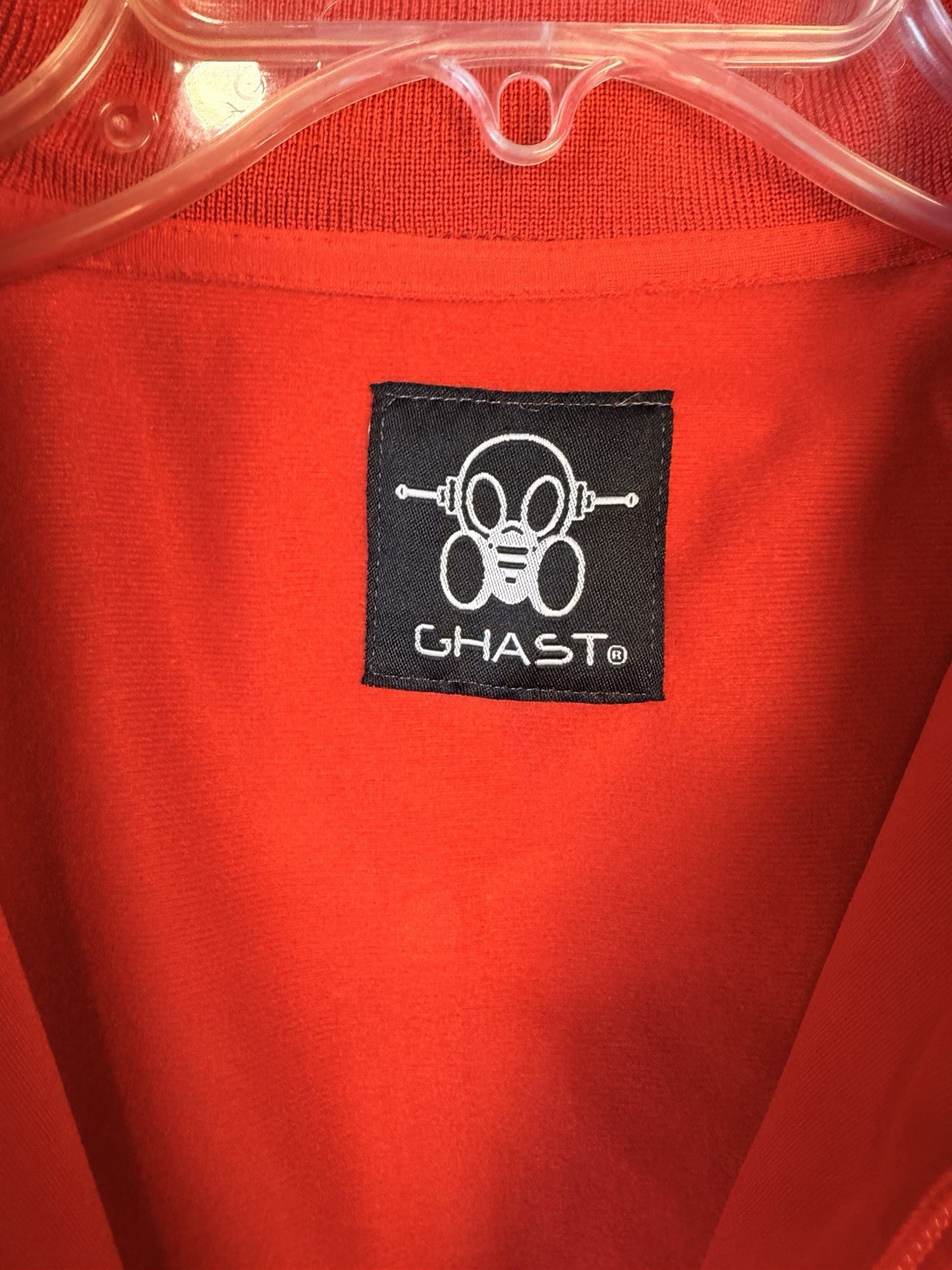 Ghast Track Jacket Mens XL Red Switzerland Flag Full Zip