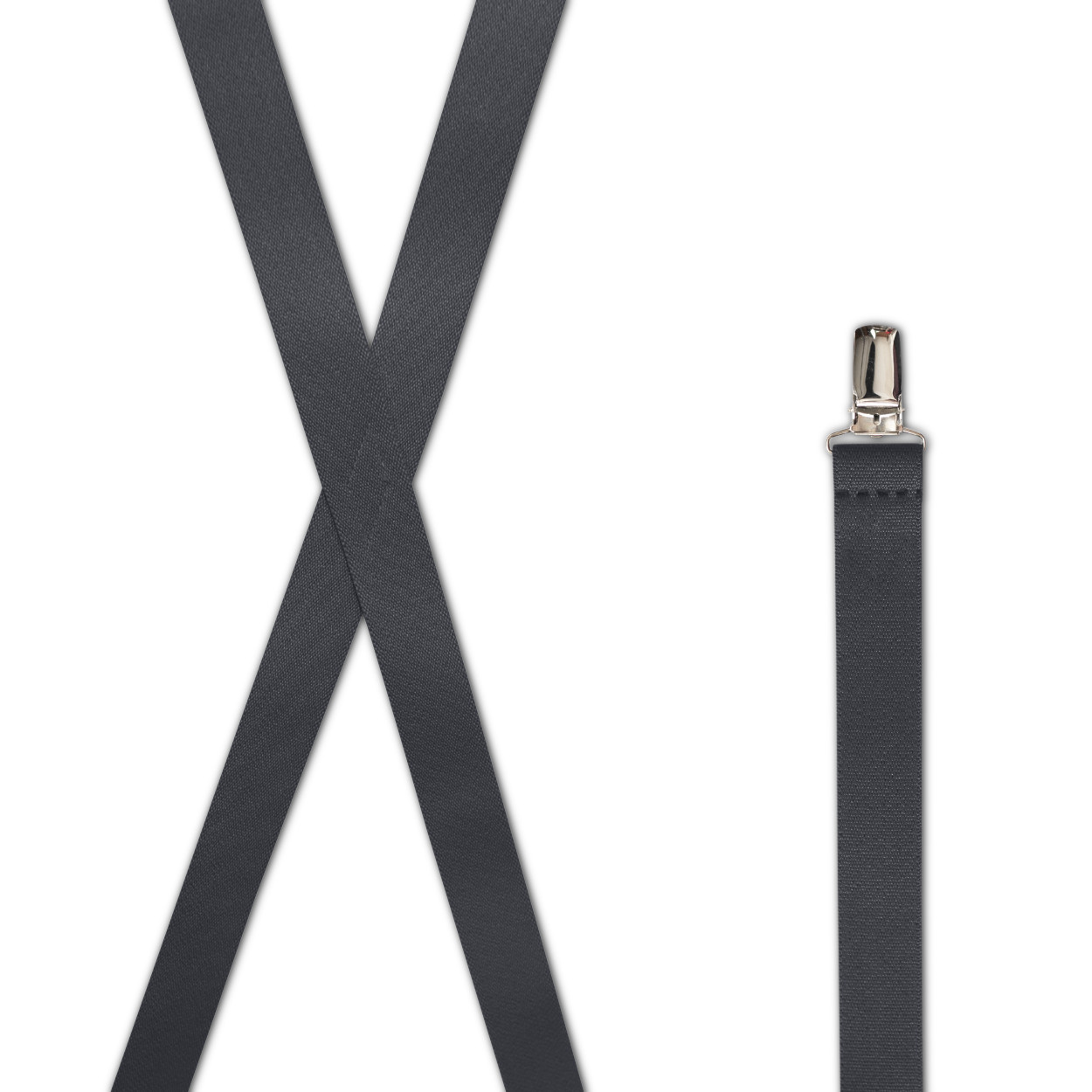 1″ Wide Suspenders with Strong Clips. Many Colors & Lengths. MADE IN USA