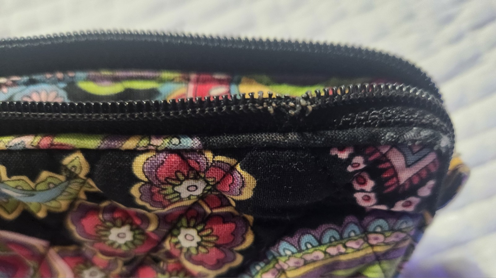 VERA BRADLEY Curling Iron Cover, PLUS Make-up Brush Bag, PLUS Wristlet–3 Items