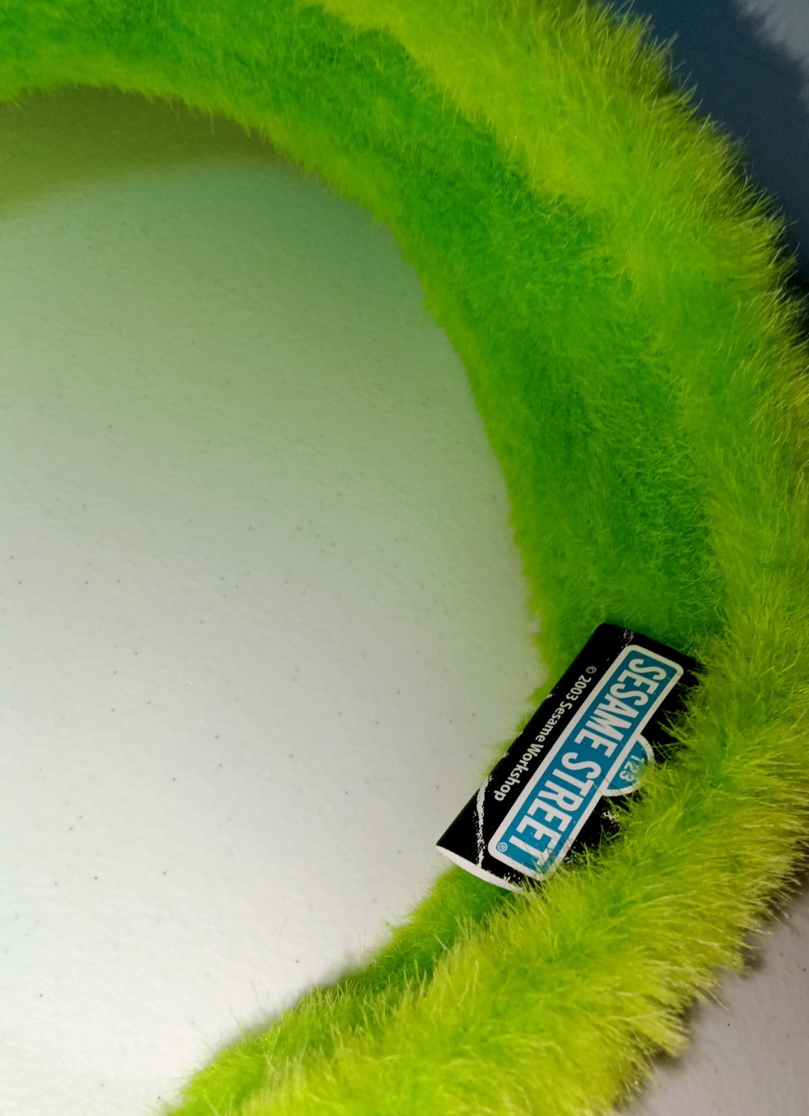 Oscar The Grouch/ Sesame Street Hot Topic Furry Visor/ Adjustable!