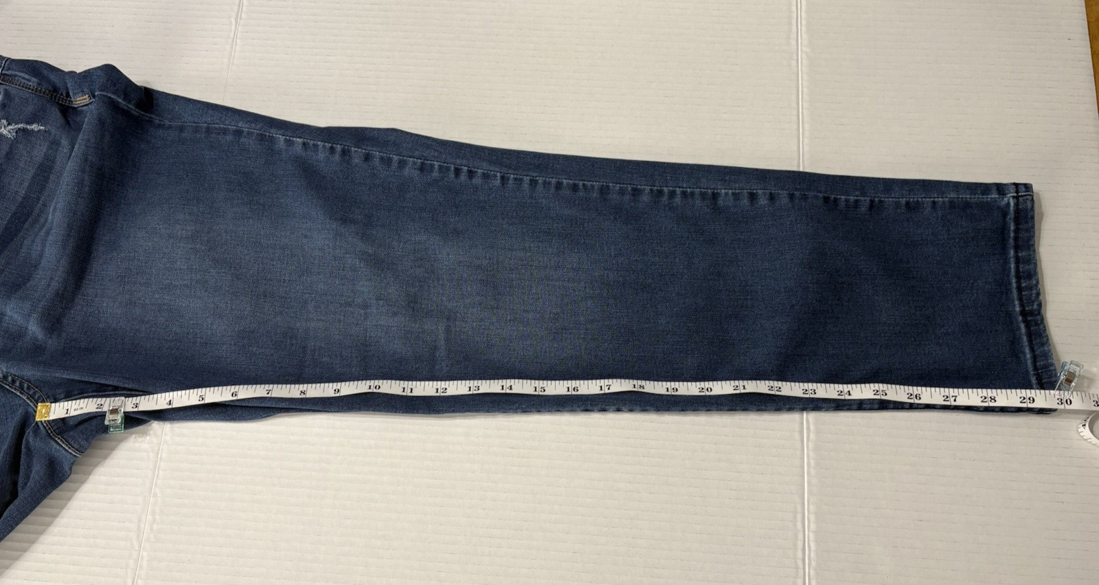 Democracy Womens Size 16W Ab Technology Dark Wash Straight Leg Jeans