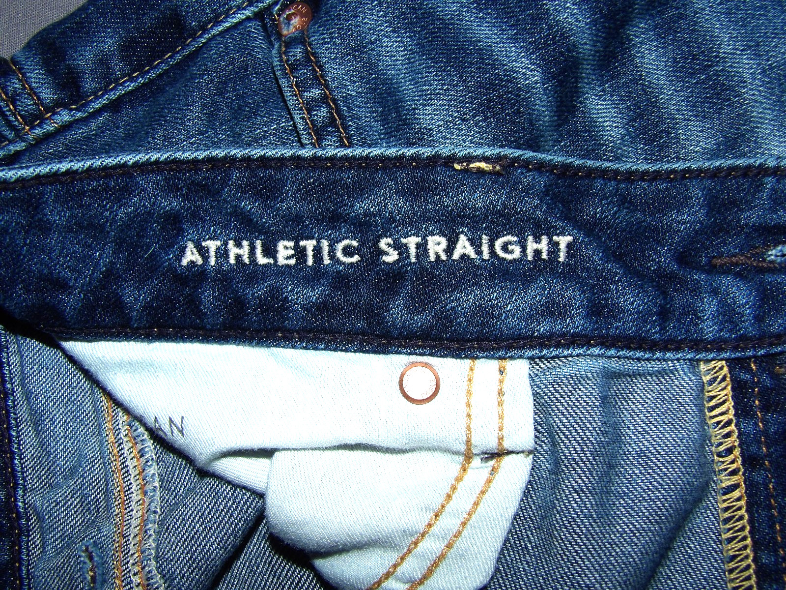 American Eagle Air FLEX+ Athletic Straight Stretch Denim Jeans Men’s 38 X 30