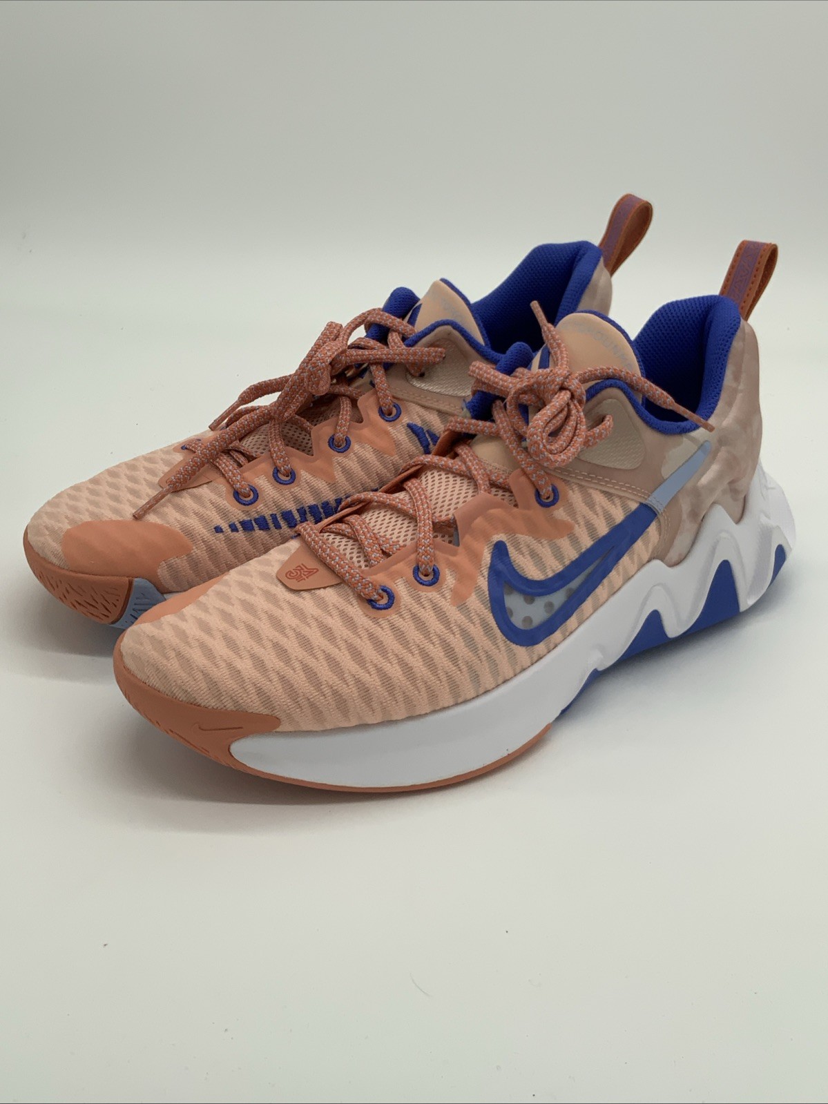 Nike Giannis Immortality Arctic Orange/ Med Blue 2022 Men Size 9 CZ4099-800