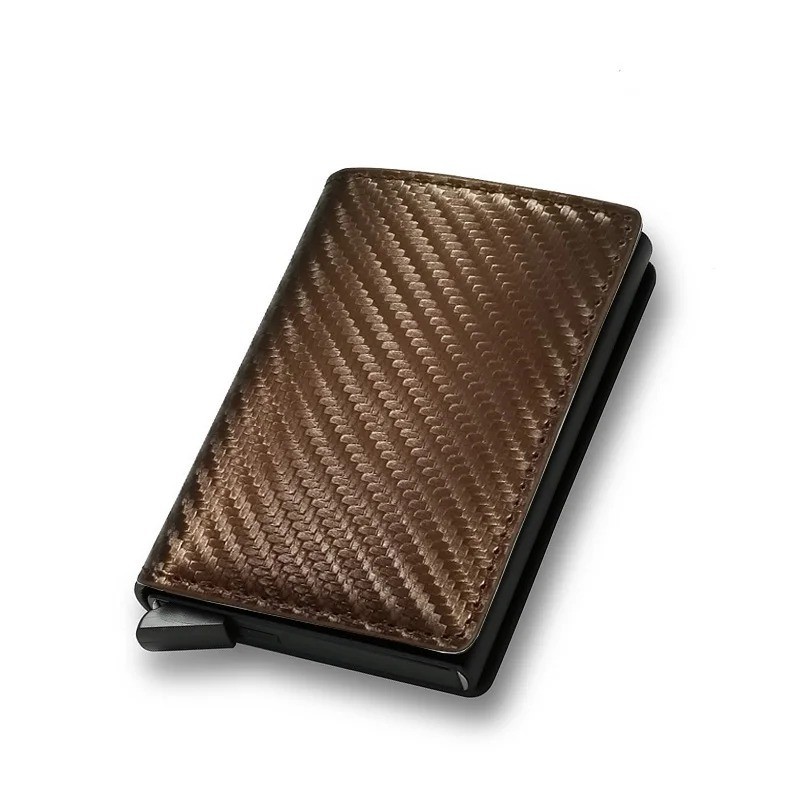 Anti Thief Rfid Credit Card Holder Smart Minimalist Wallet Men Women Slim Bank C