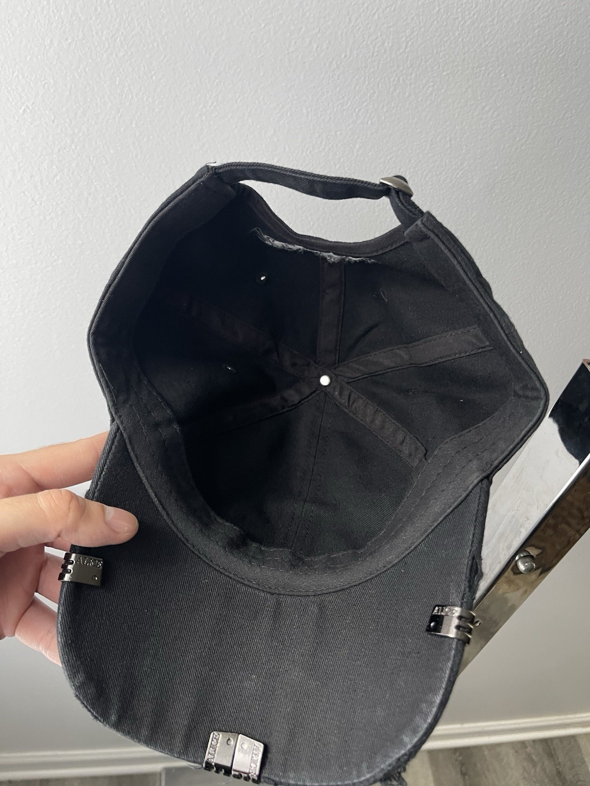 Alice Hollywood Punk Black Cap With Metal Accents Tokyo Edition