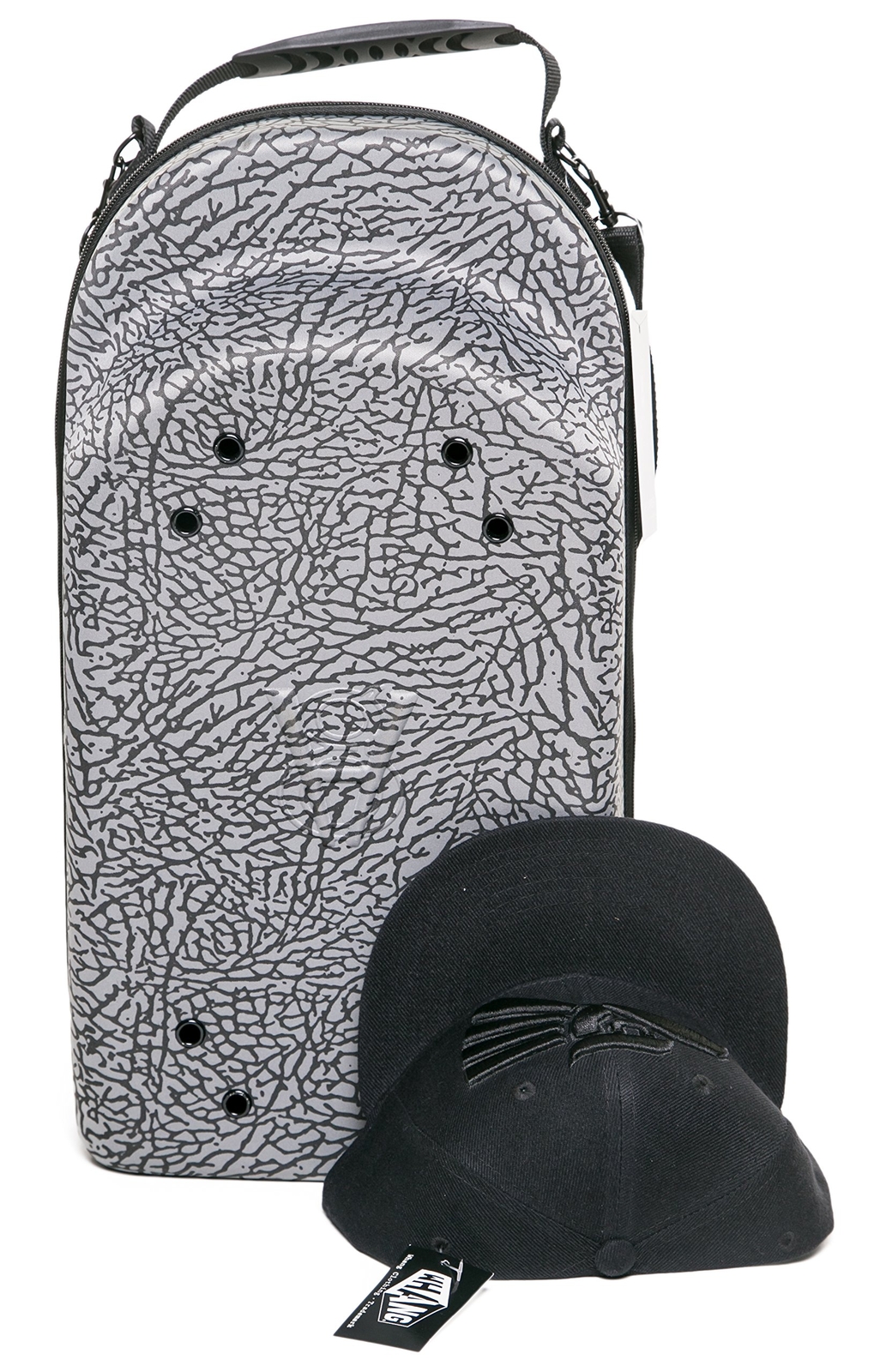 homiegear Authentic Cap Carrier Case for 12 Caps – Water Resistant Cap Storage