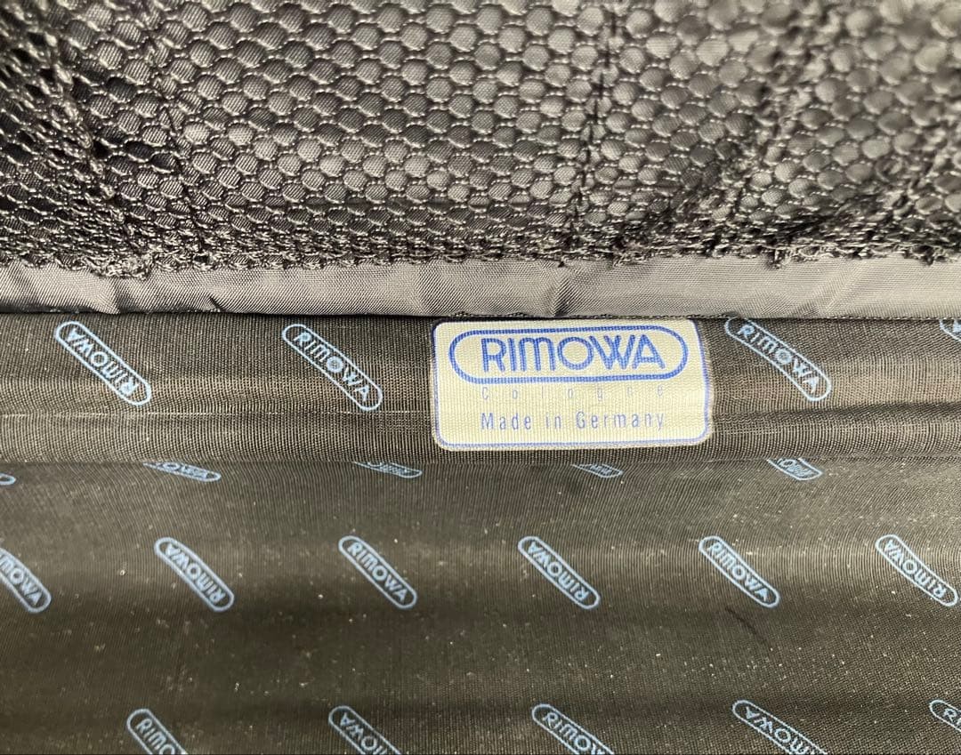 Vintage, rare RIMOWA silver attaché case