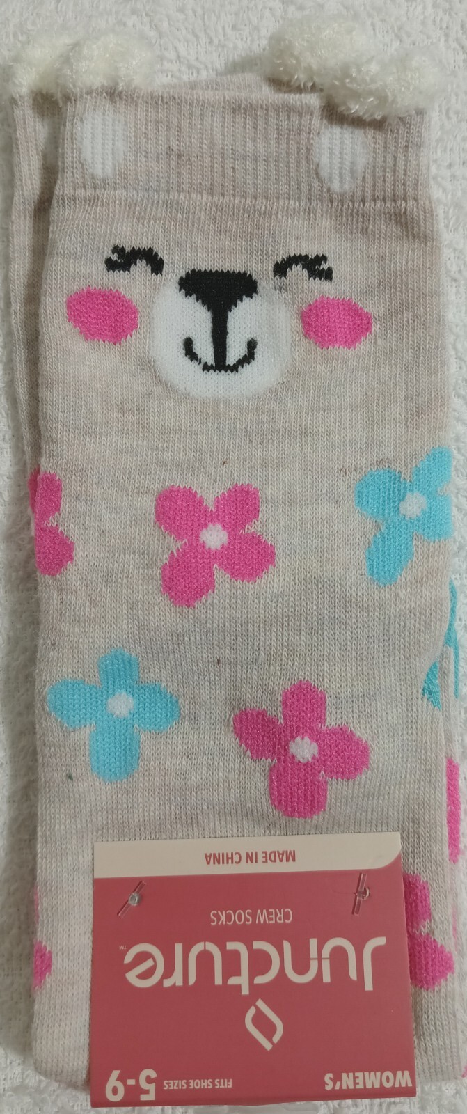 Juncture Women’s Crew Socks, FUN Novelty BUY 5 GET THE 6TH ONE FREE