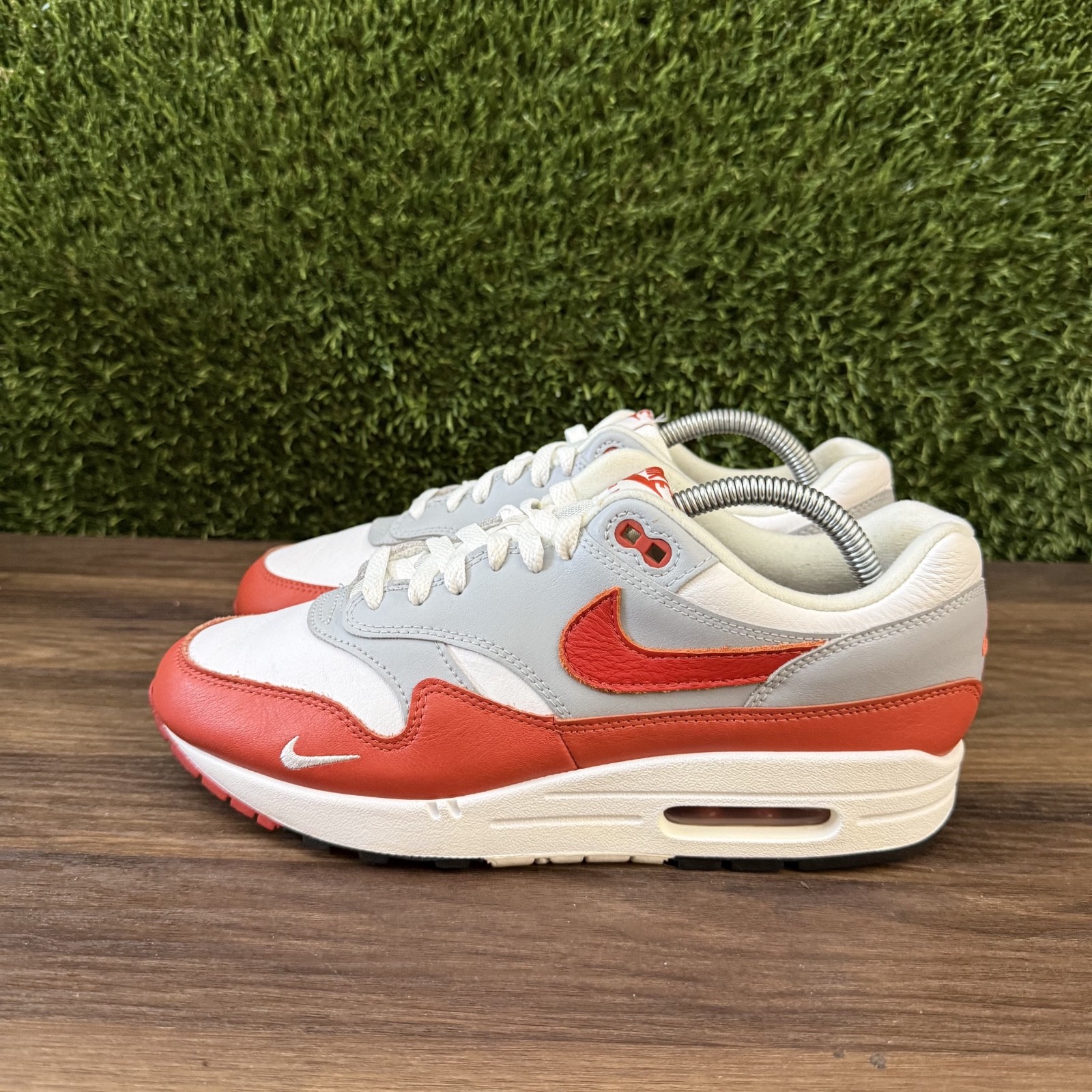 Nike Air Max 1 LV8 White Martian Sunrise DH4059 102 Size 8.5 Shoes