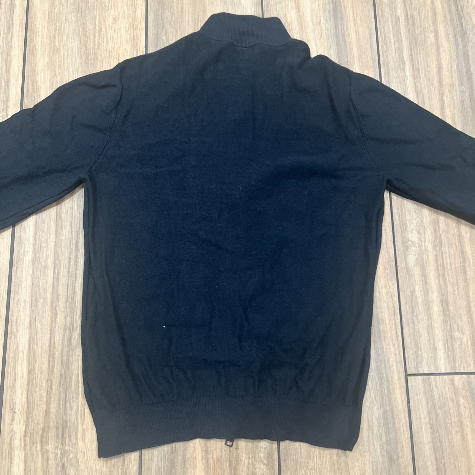 Armani Exchange Men’s Medium Zip Pullover Sweeter Designer Modern Casual Knit