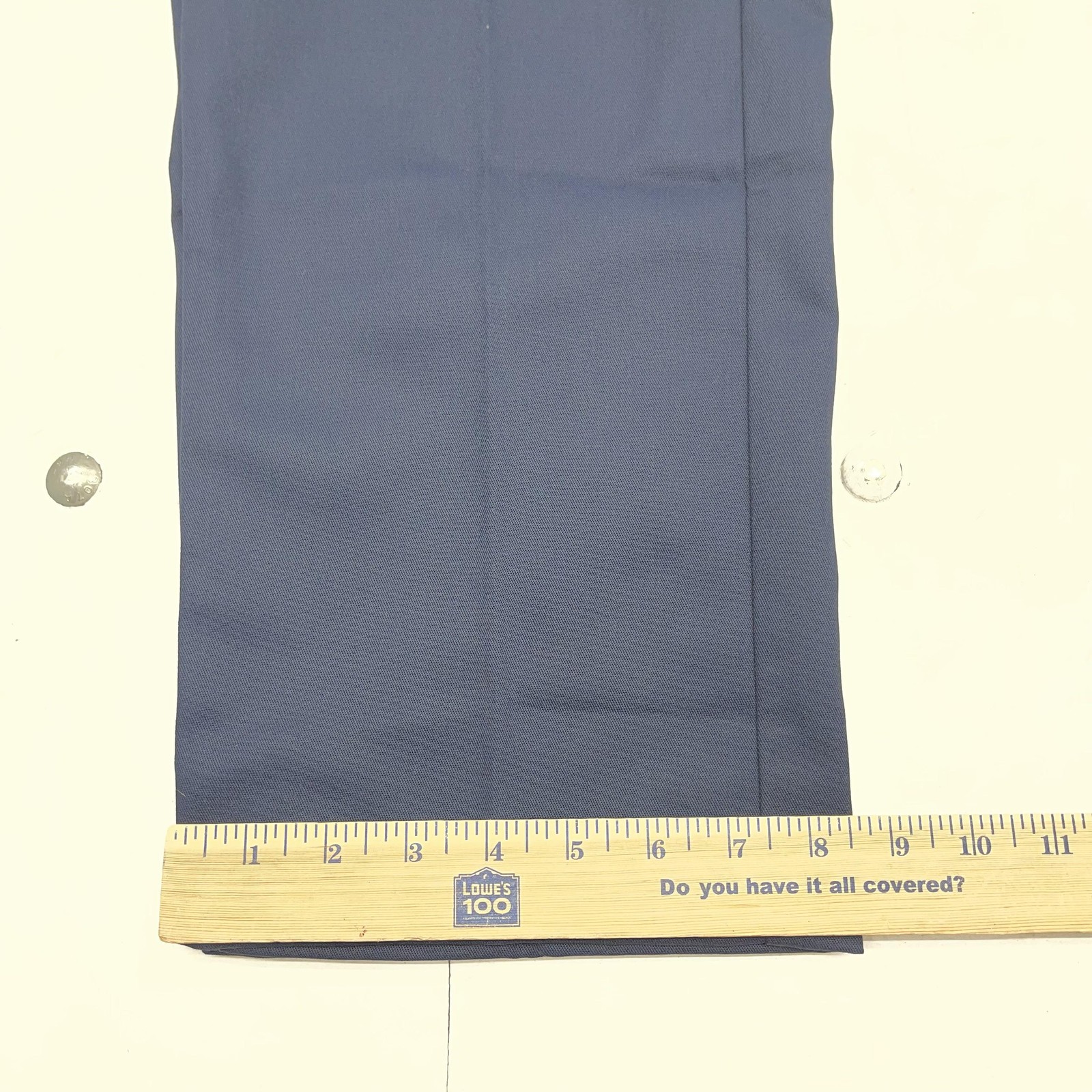 Red Kap Pants Mens 28×32 Navy Industrial Cargo Workwear Pocket Twill PT88NV9