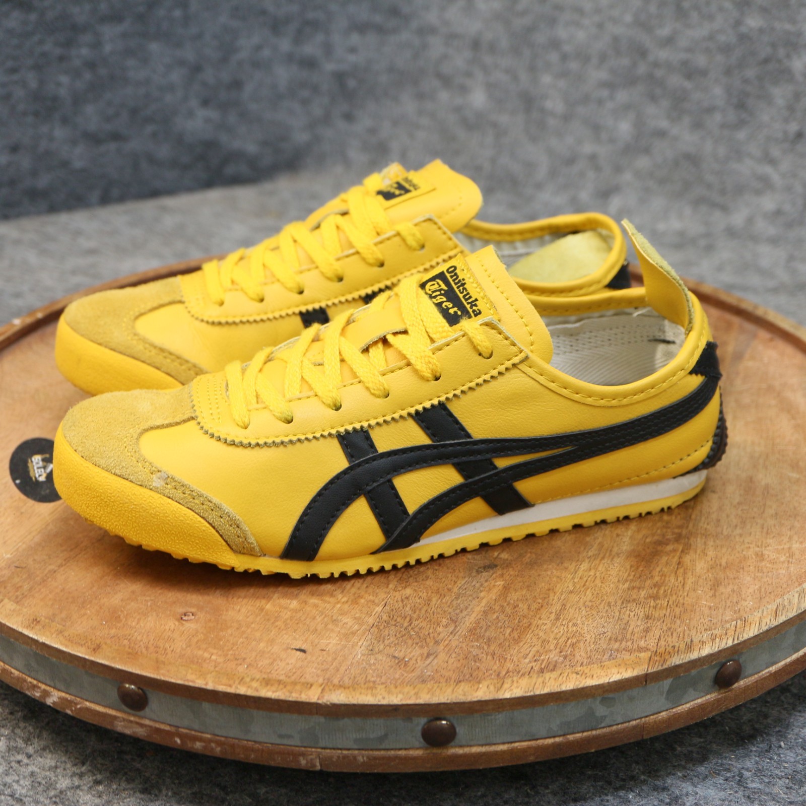 Onitsuka Tiger Mexico 66 Asics Mens Size 5.5 US Kill Bill Sneakers Yellow Black