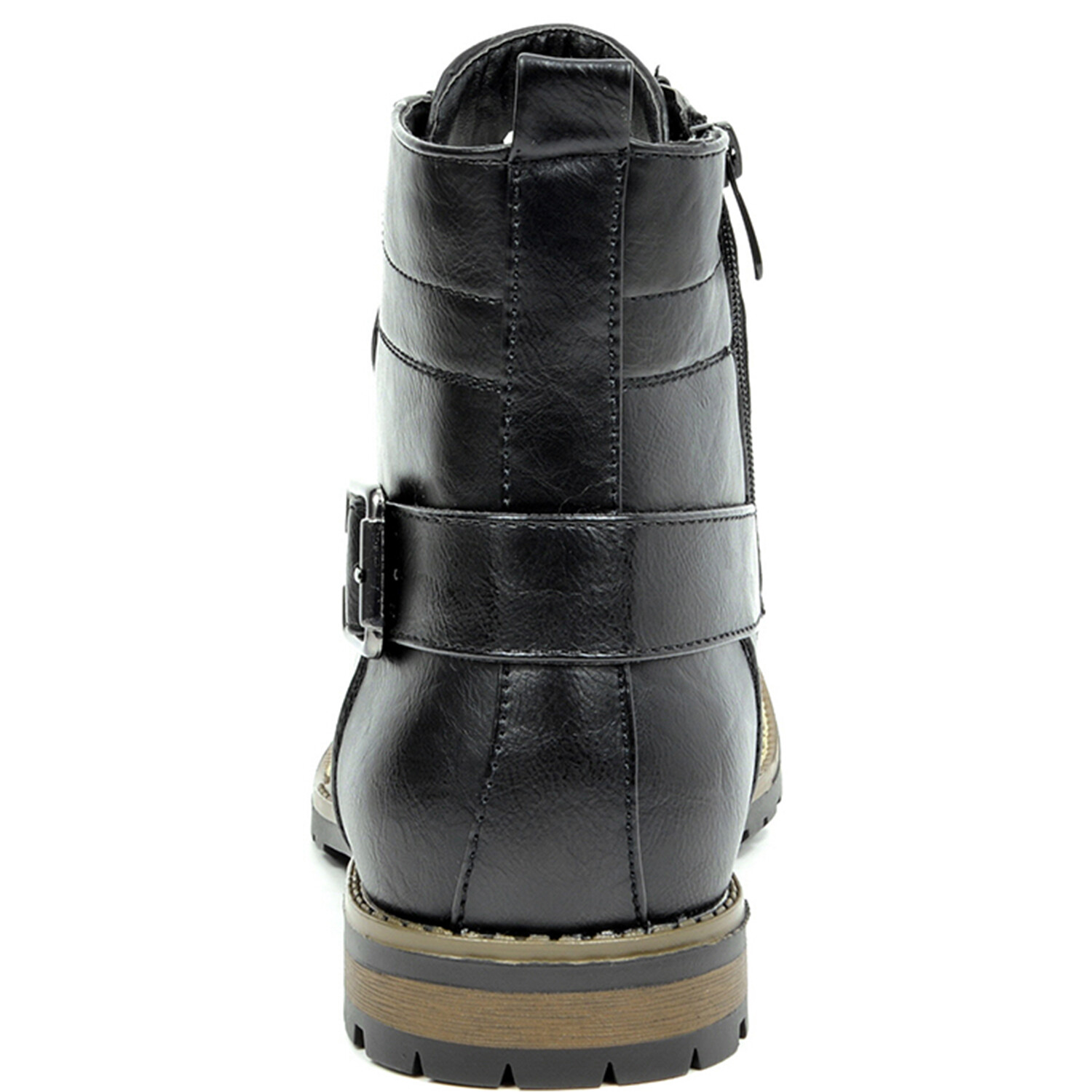 Men’s Motorcycle Boots Combat Riding Oxford Dress Leather Size 6.5-15
