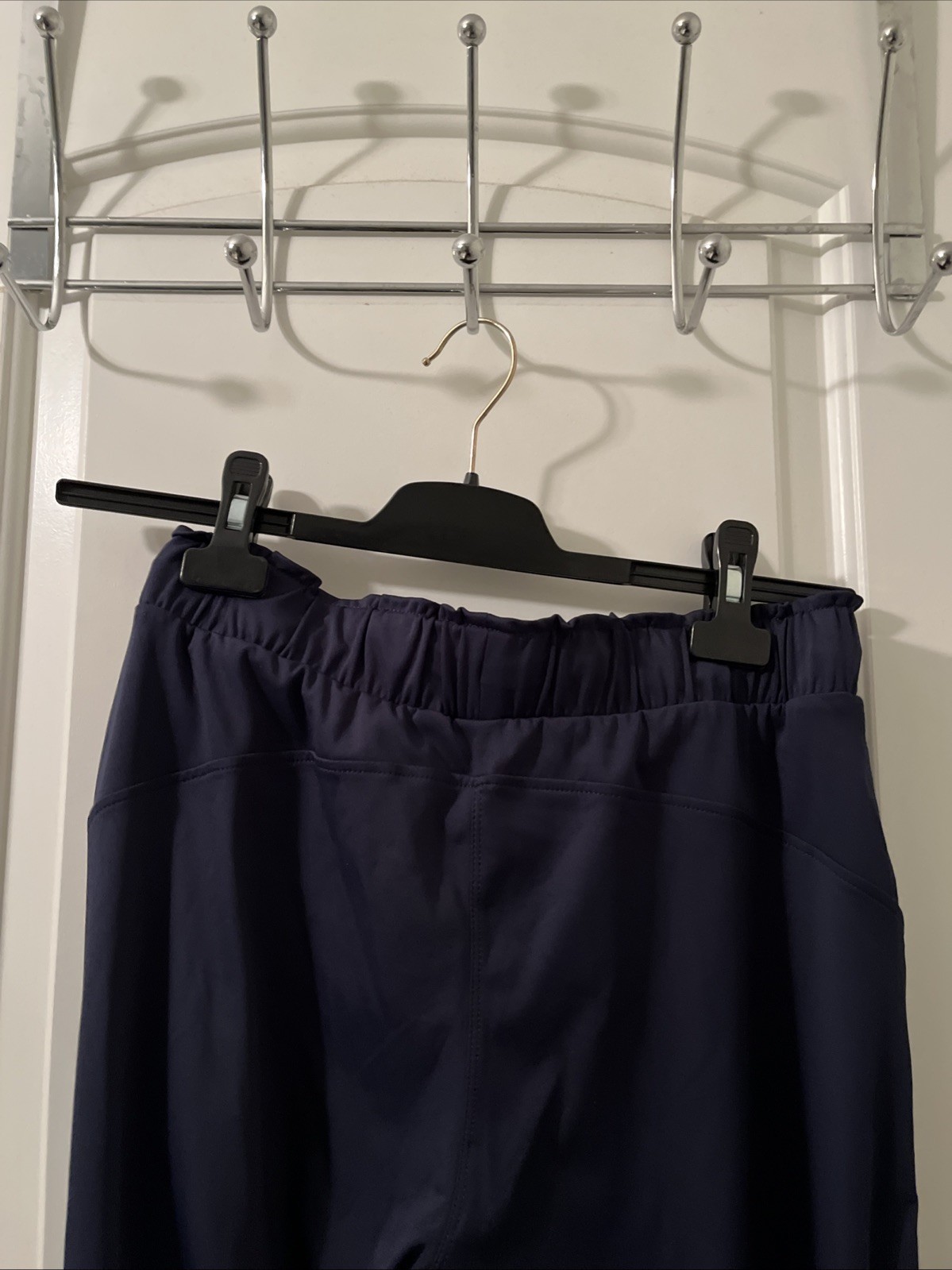 Men’s Active Jogger Pants Pockets Elastic Waistband Lightweight Blue Size M