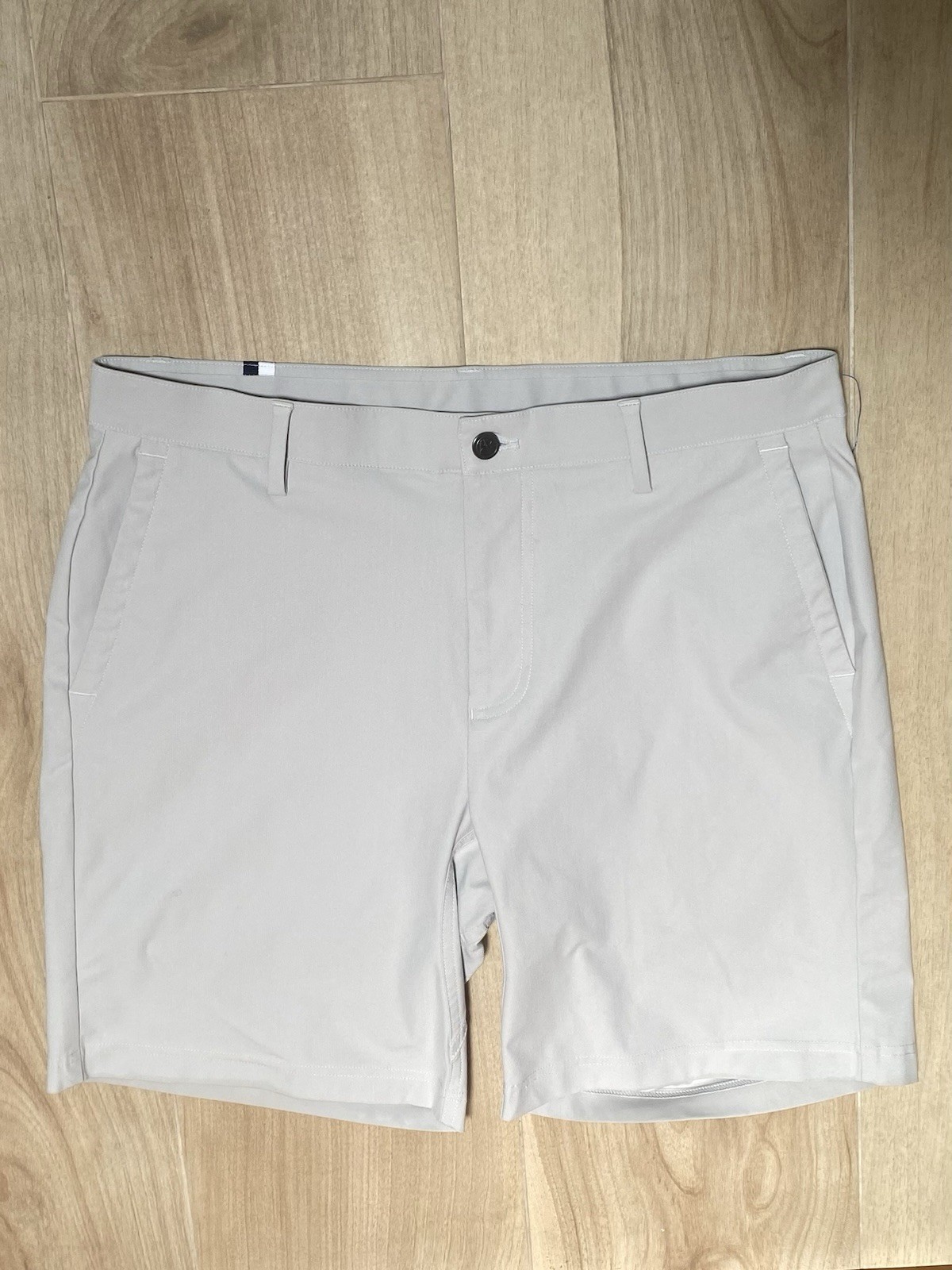 Rhoback Looper Delta Shorts Men’s 34 Grey Stainless Steel Golf
