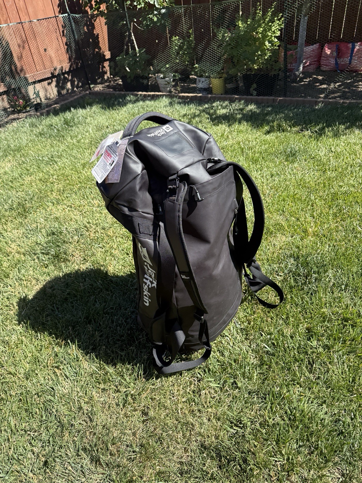 Jack Wolfskin Expdn 100L Heavy Duty Duffle Bag Ultra Durable – Water Resistance