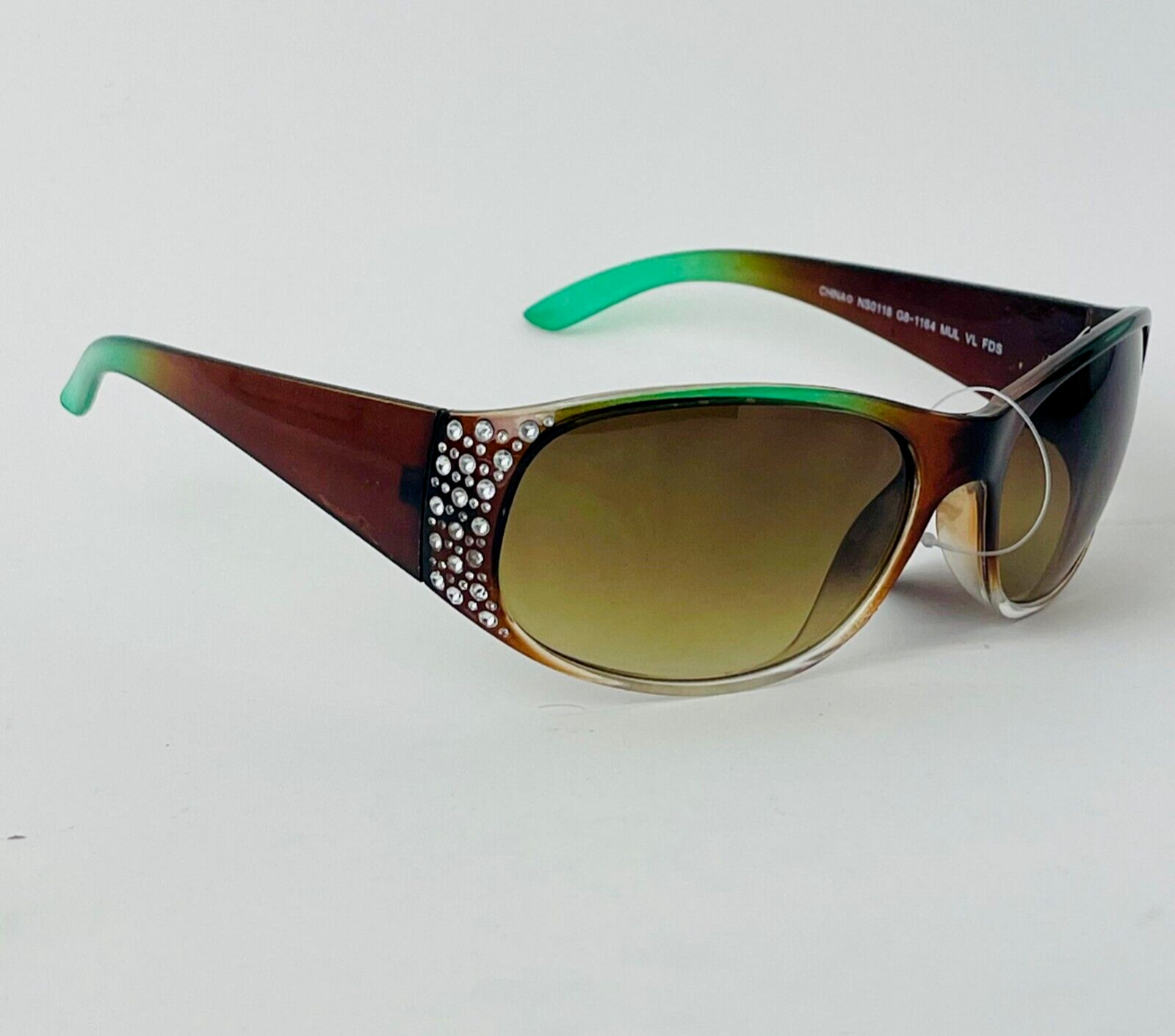 Fashion Sunglasses For Women Rectangular, 100% UVA/UVB Protection Brown Gradient