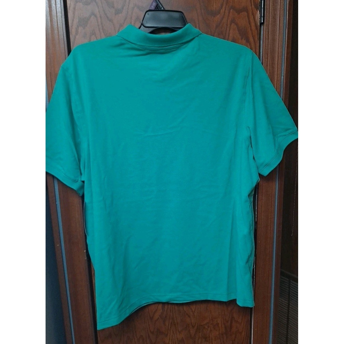 George Short Sleeve Pique Men’s Collared Polo Teal Size 2XL