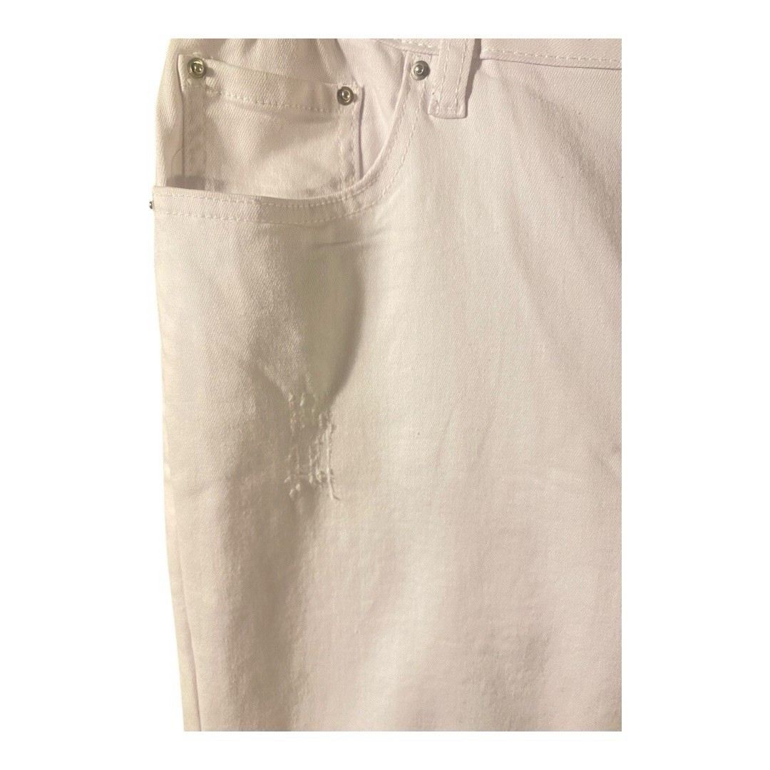 Lux Moda Women’s White Hell Bottom Jeans NWT