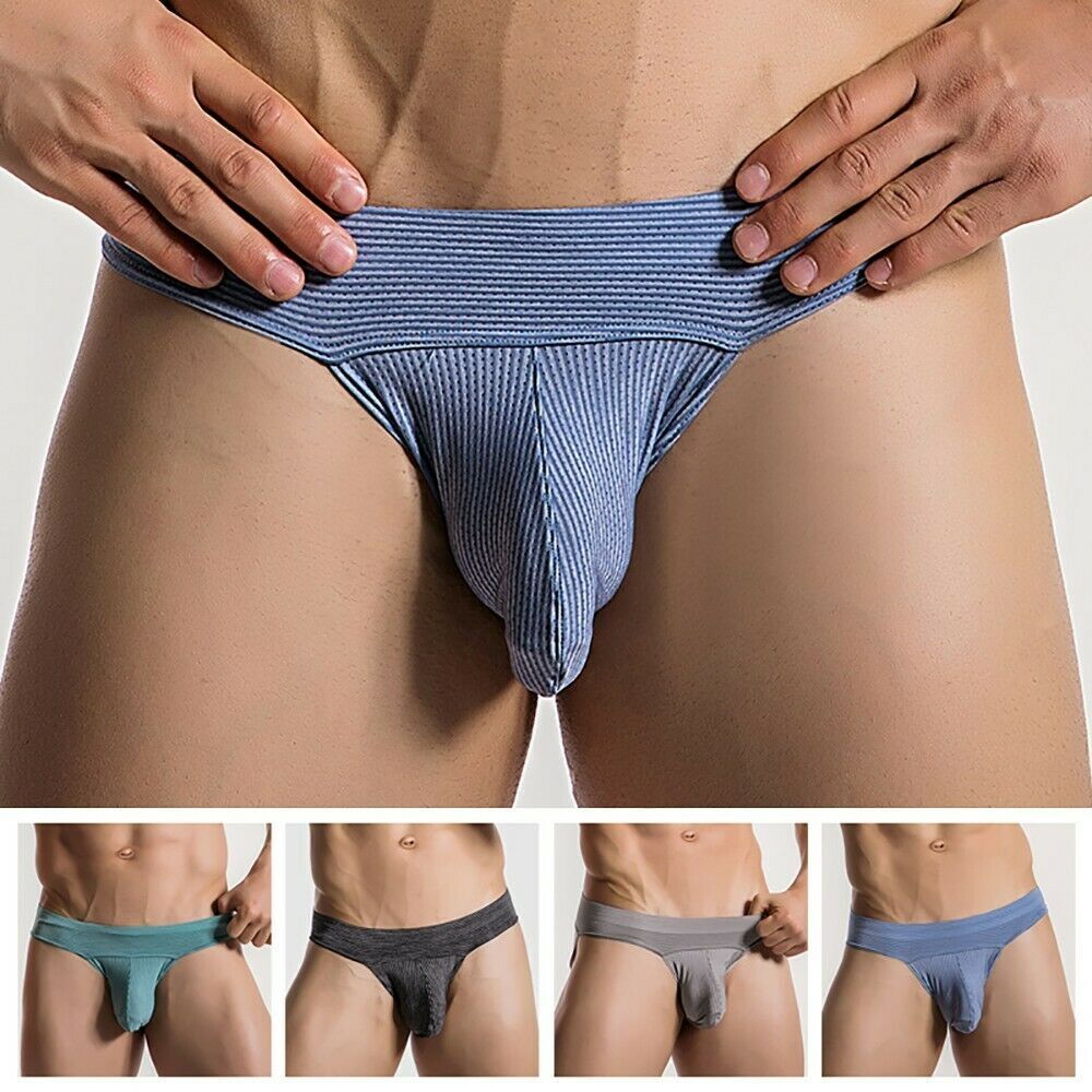 Men Sexy Thongs Briefs Low-rise G String Pouch T-back Underwear Bikini Panties~~