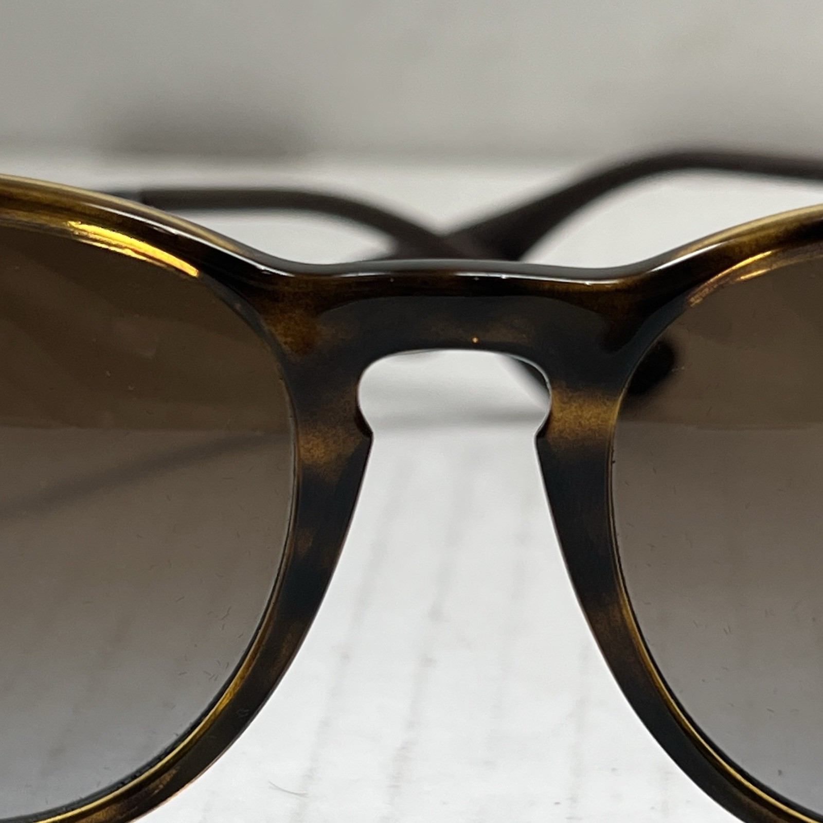 Ray-Ban RB4171 ERIKA 710/T5 Tortoise Polarized Gradient 54mm Sunglasses (A1I22)