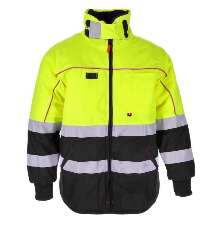Avaska Hi-Vis Polar Ultimate Freezer Jacket Lime/black Sz Large Men’s Works